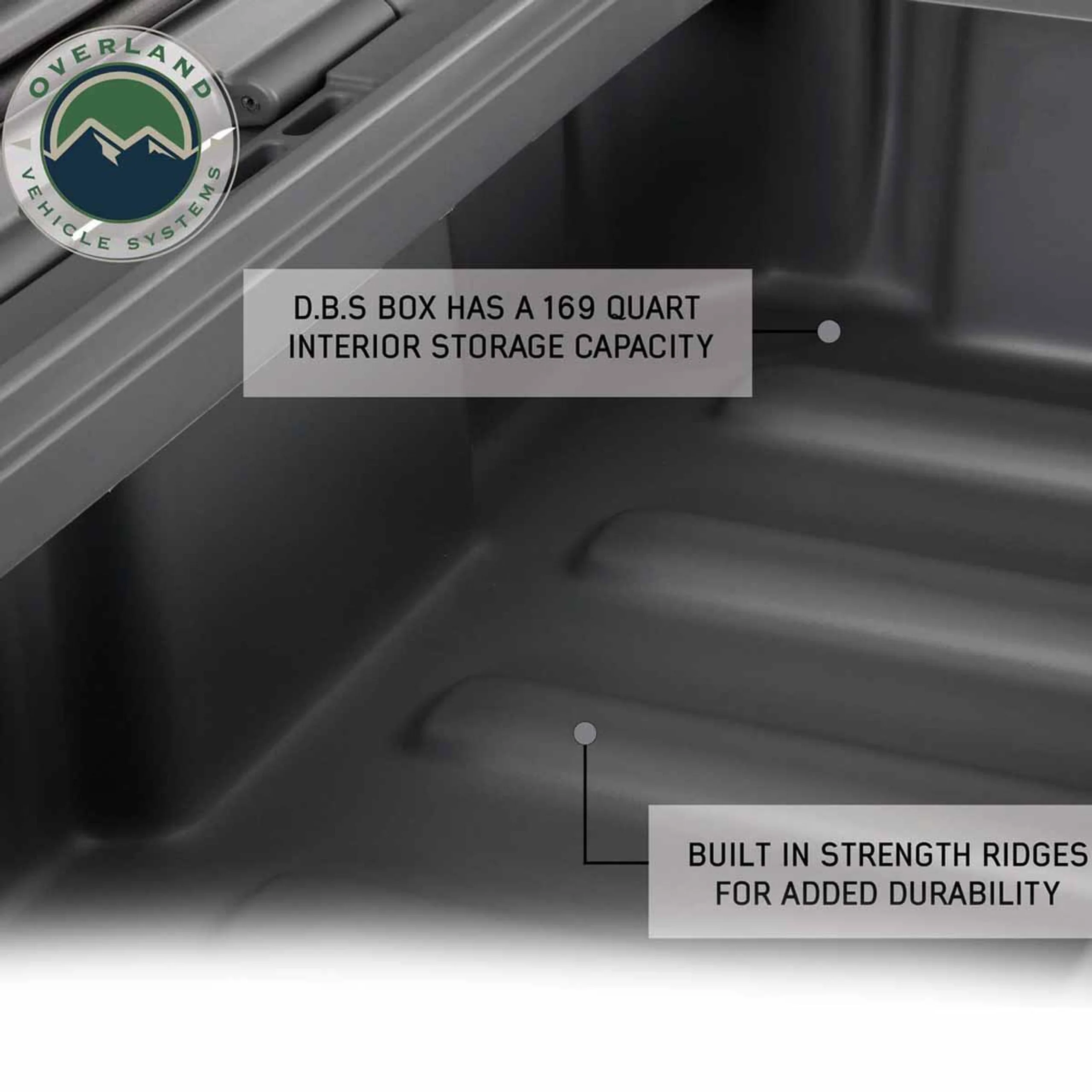 Overland Vehicle Systems Dark Grey Dry Box W/Drain and Bottle Opener - Image 52