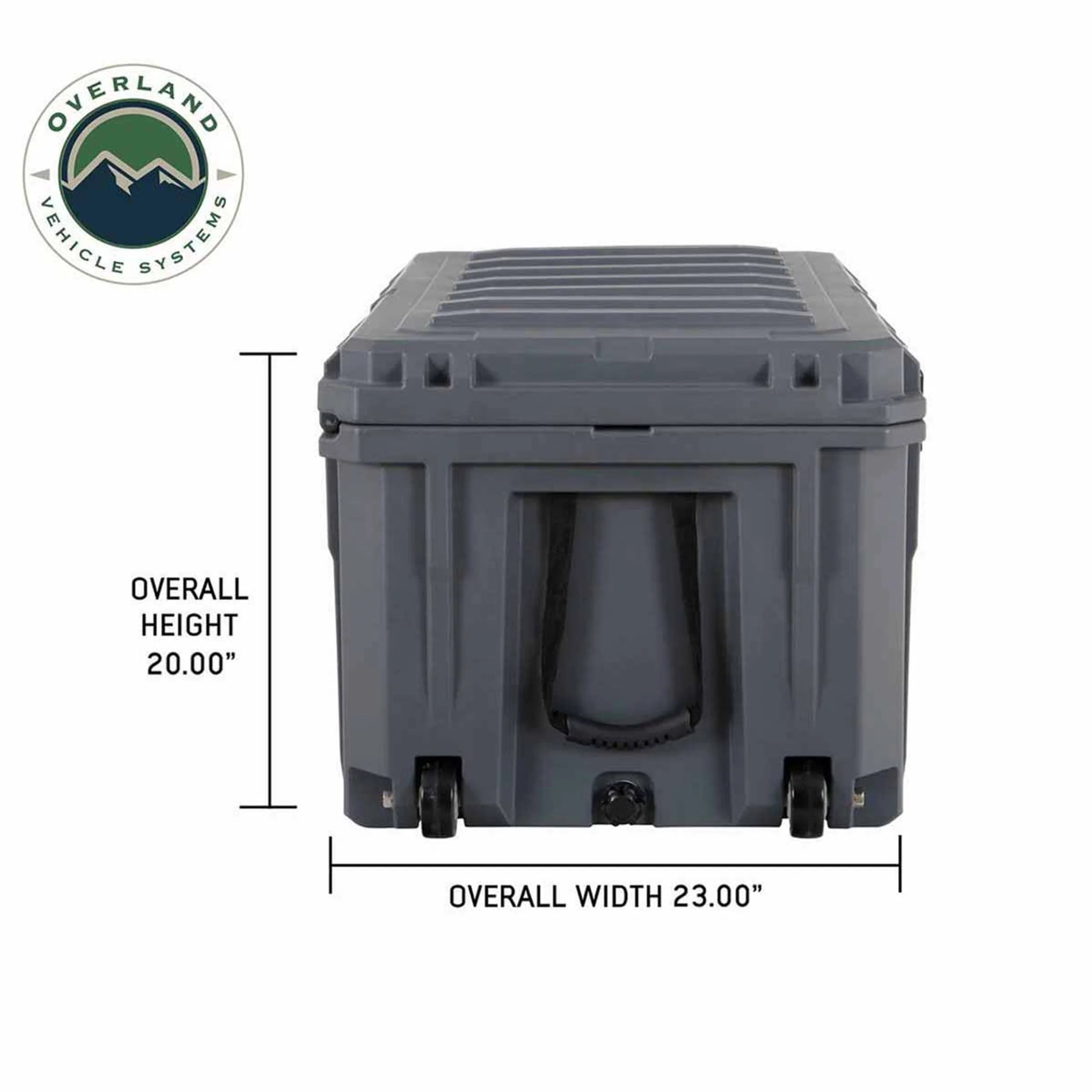 Overland Vehicle Systems Dark Grey Dry Box W/Drain and Bottle Opener - Image 54