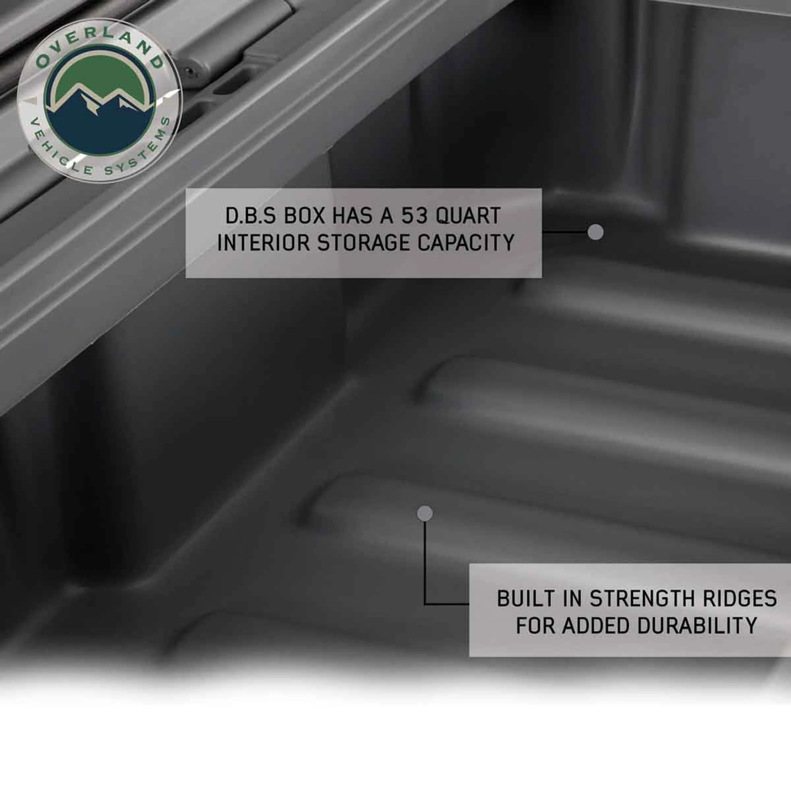 Overland Vehicle Systems Dark Grey Dry Box W/Drain and Bottle Opener - Image 7