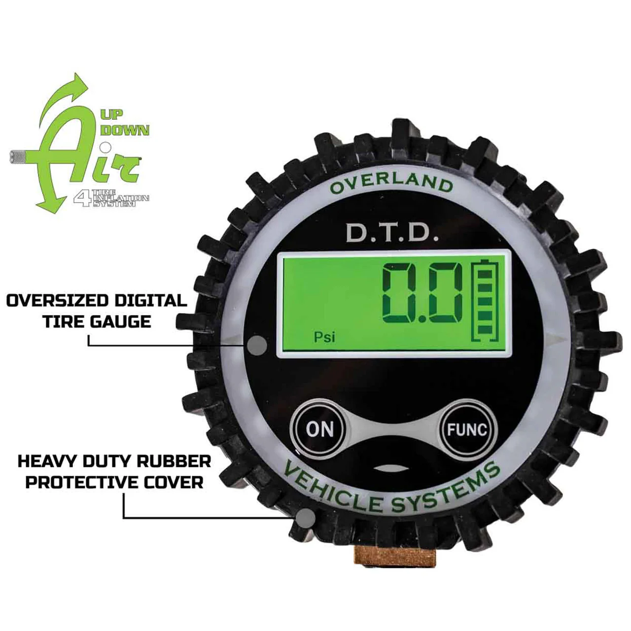 Overland Vehicle Systems Digital Tire Deflator W/ Value Kit - Image 2