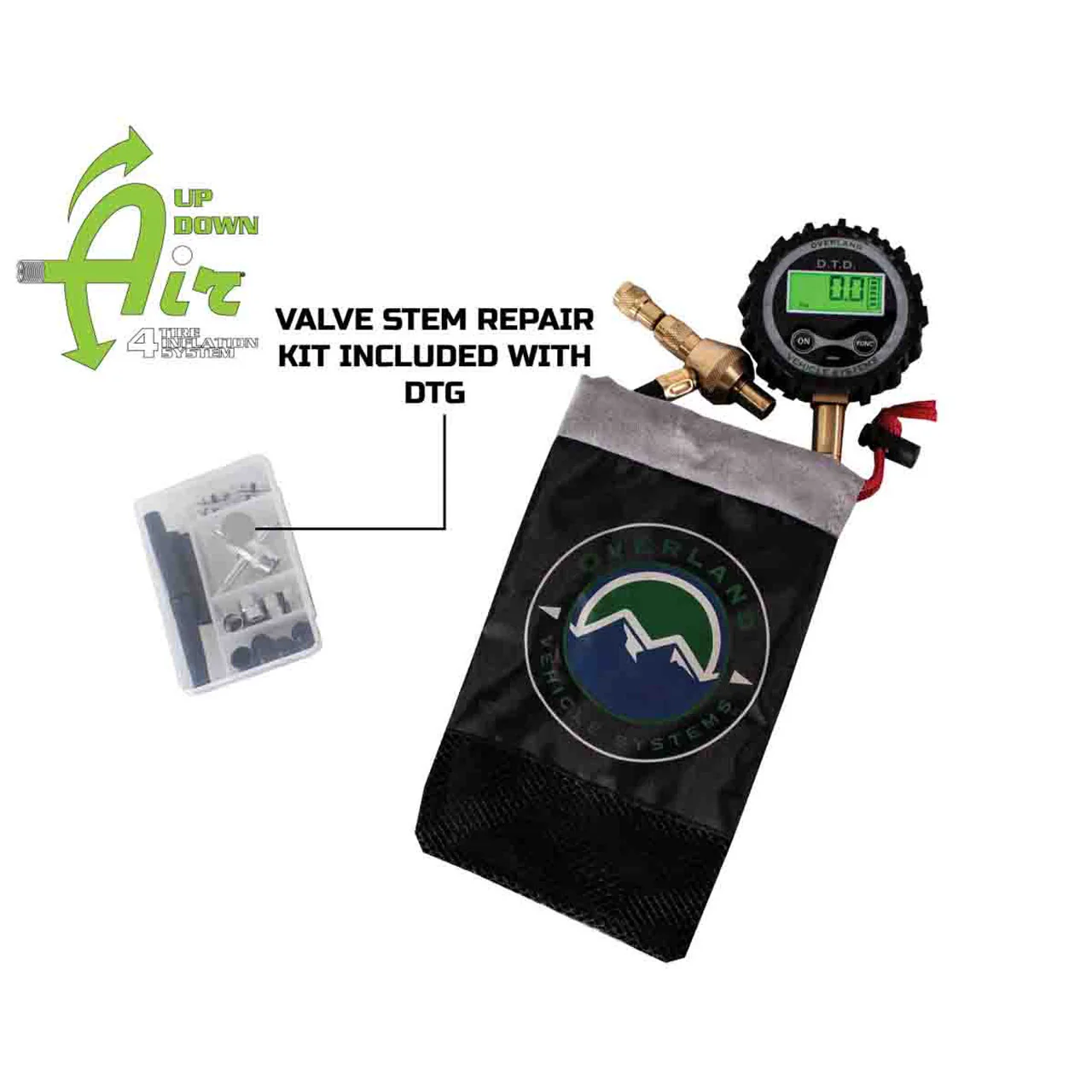 Overland Vehicle Systems Digital Tire Deflator W/ Value Kit - Image 5