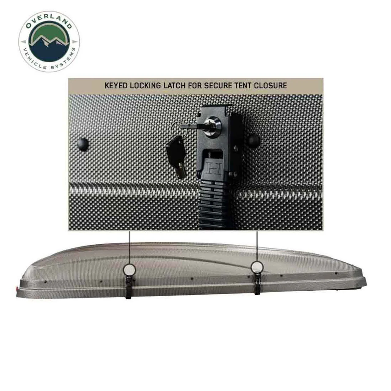 Overland Vehicle Systems HD Bundu Cantilever Hard Shell Roof Top Tent - Image 6