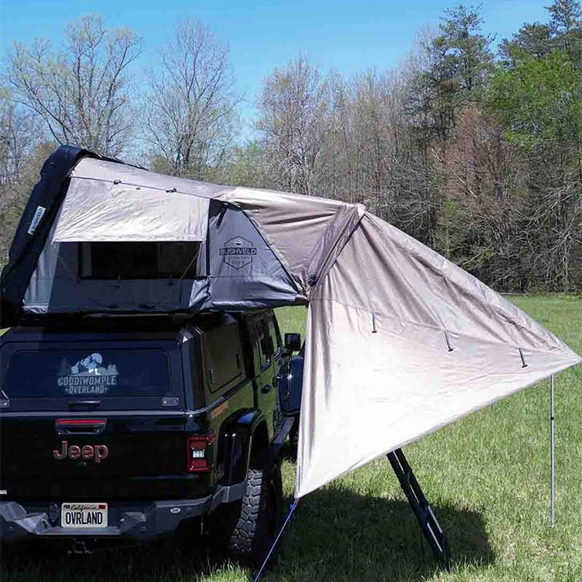 Overland Vehicle Systems HD Bushveld Hard Shell Roof Top Tent - Image 2
