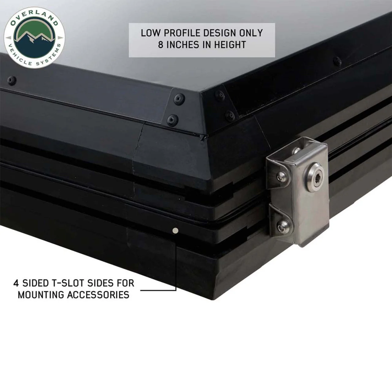 Overland Vehicle Systems HD Mamba Clam Hard Shell Roof Top Tent - Image 10