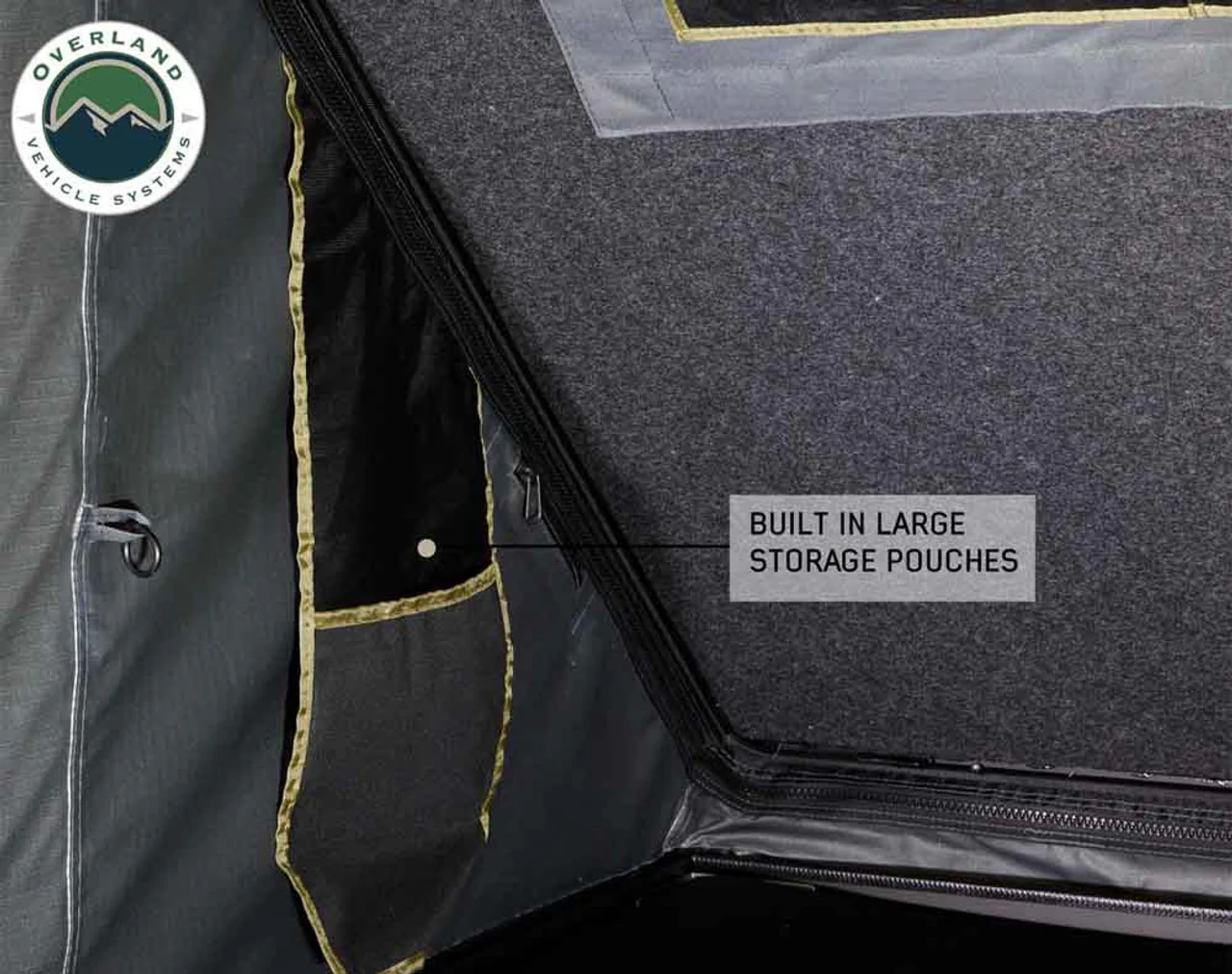 Overland Vehicle Systems HD Mamba Clam Hard Shell Roof Top Tent - Image 7