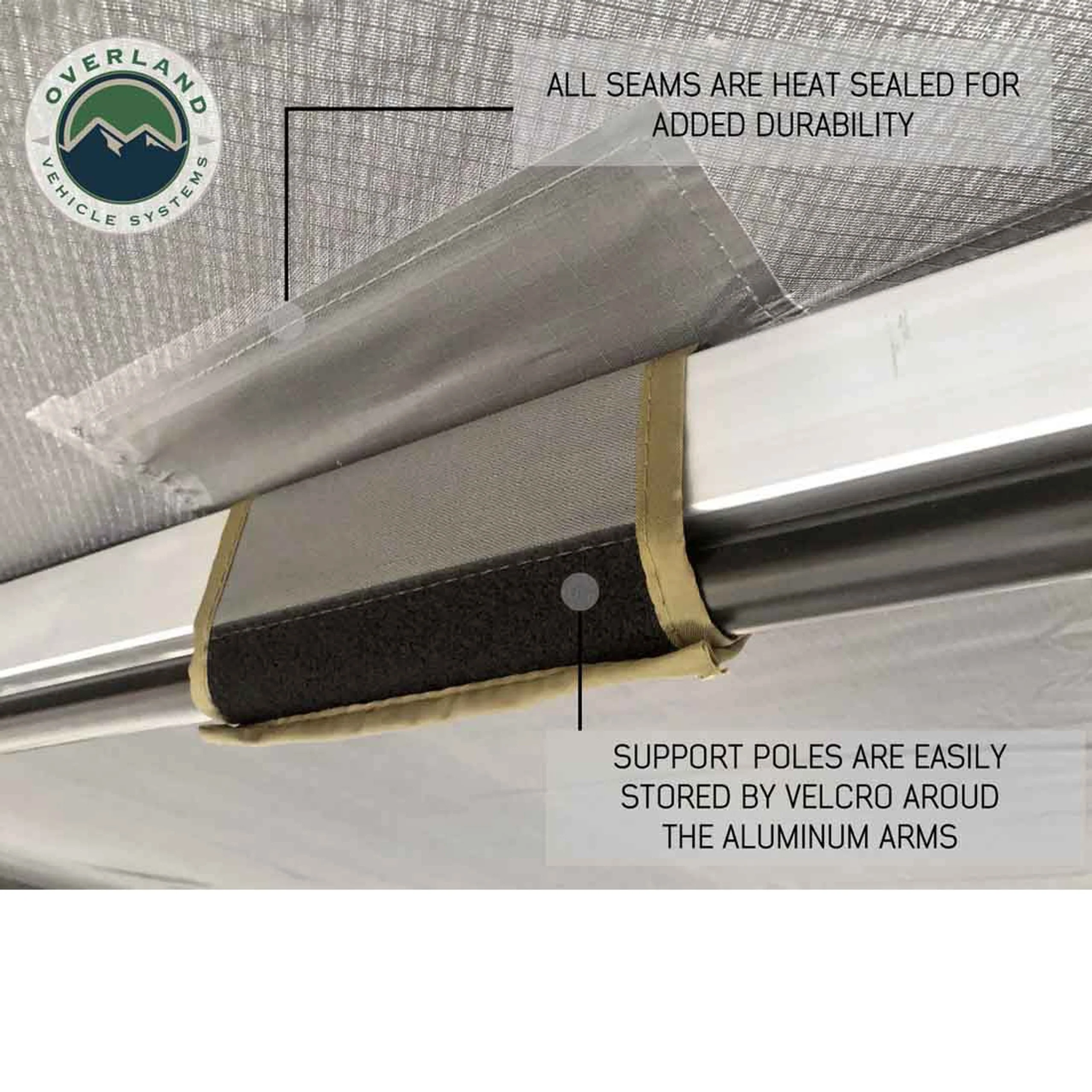 Overland Vehicle Systems HD Nomadic 180 Degree Awning - Image 7