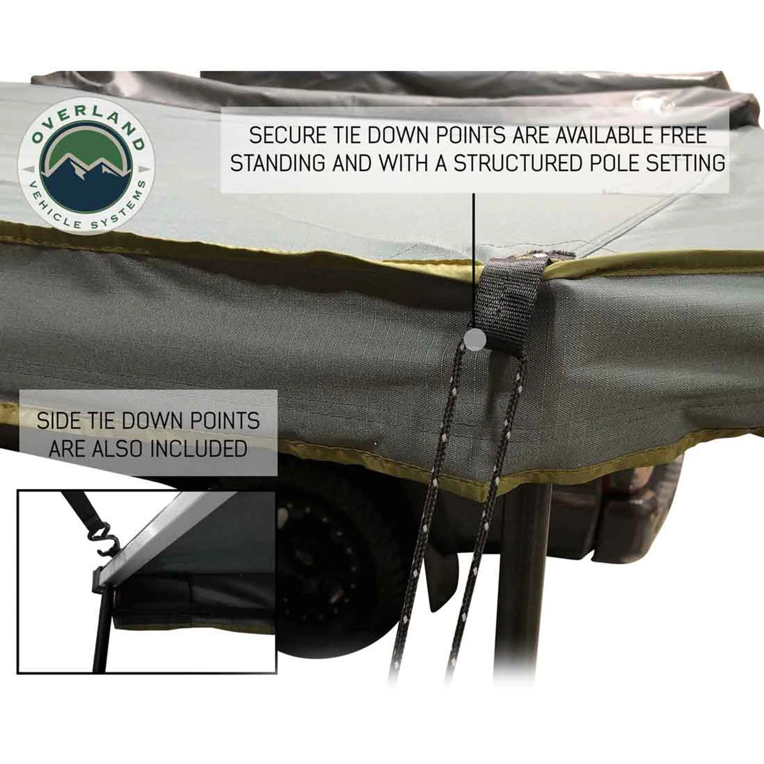 Overland Vehicle Systems HD Nomadic 180 Degree Awning - Image 8