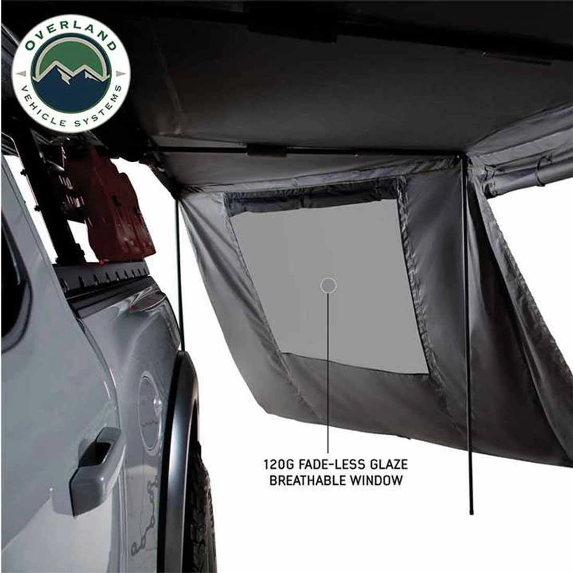 Overland Vehicle Systems HD Nomadic 180 Degree Awning Side Wall - Image 2