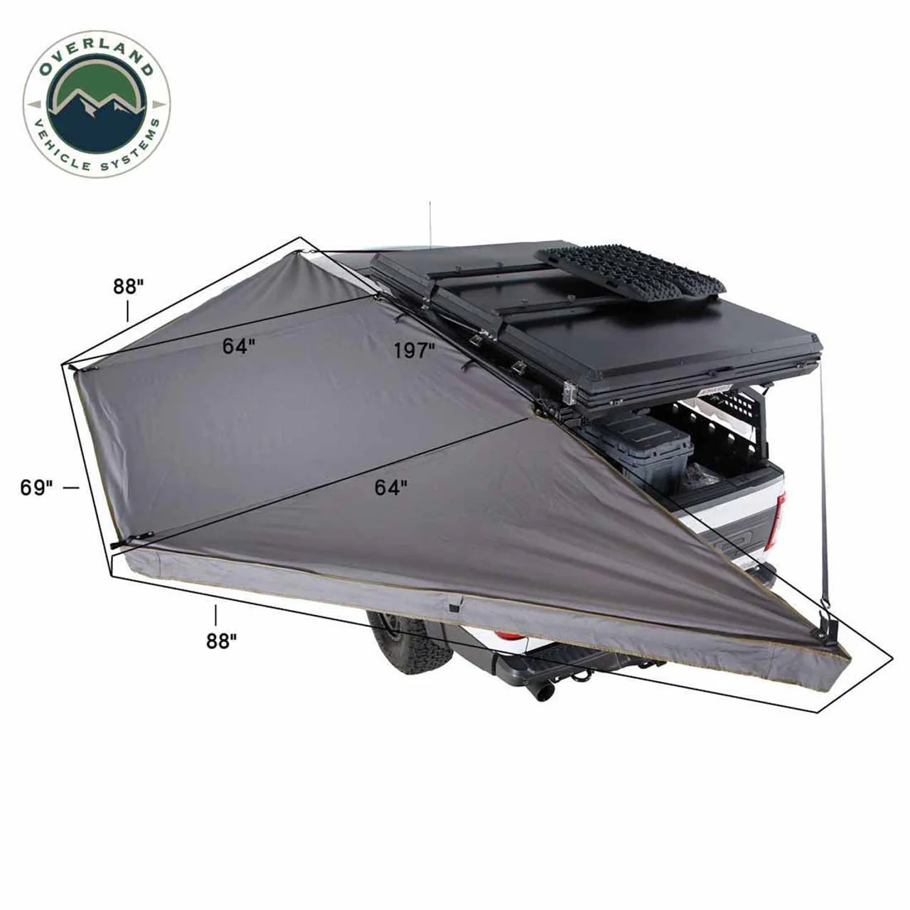 Overland Vehicle Systems HD Nomadic 180 LTE Awning - Image 3