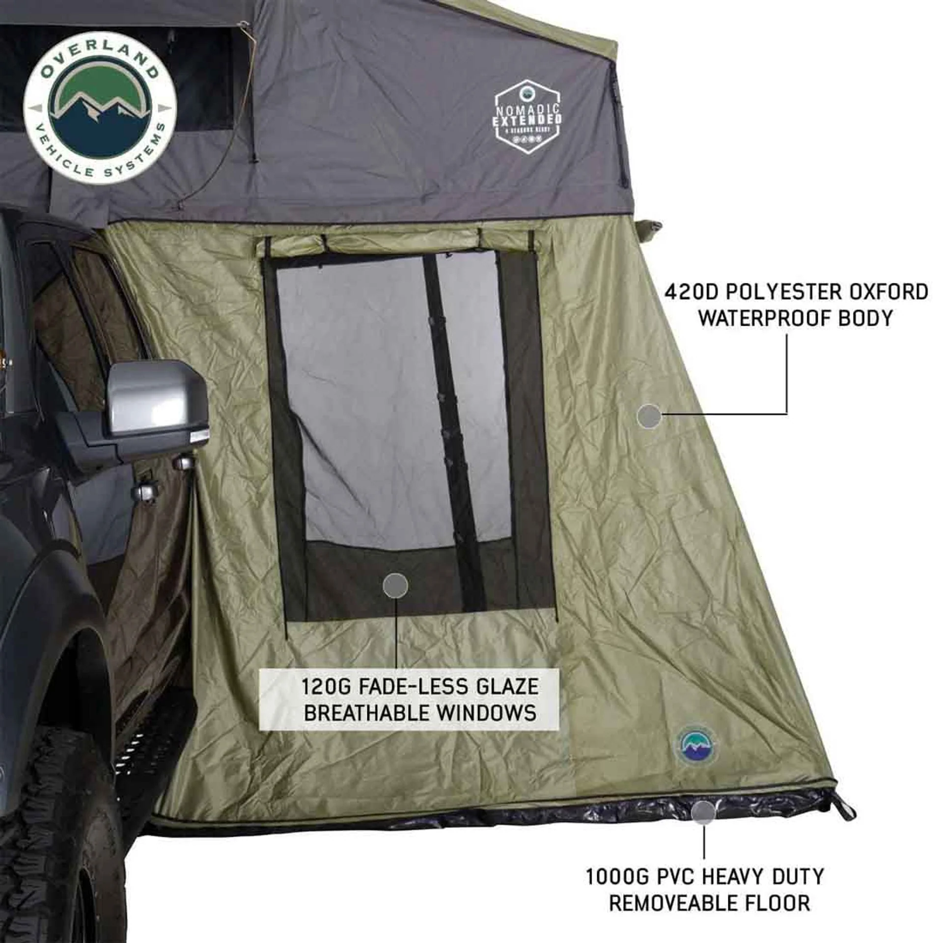 Overland Vehicle Systems HD Nomadic 2 Roof Top Tent - Image 3