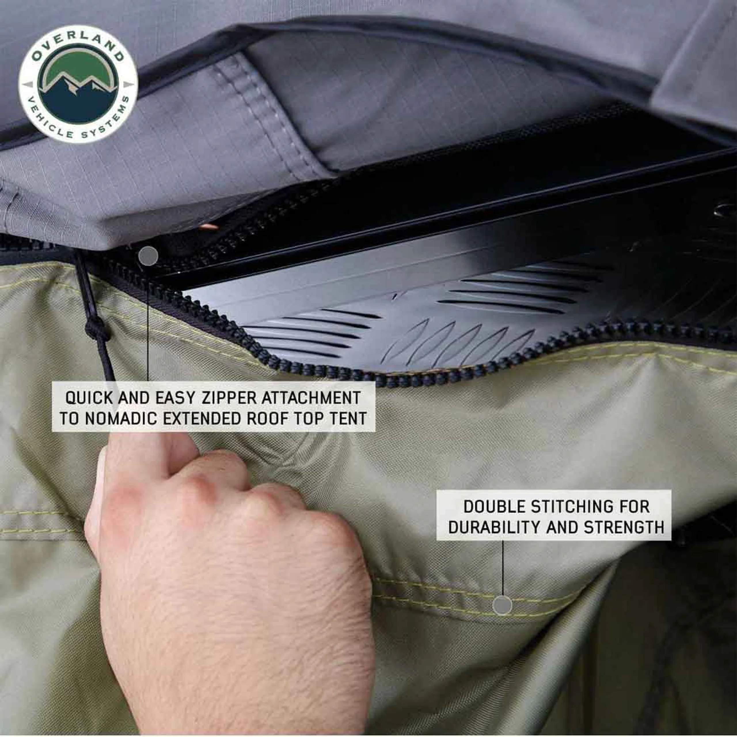 Overland Vehicle Systems HD Nomadic 2 Roof Top Tent - Image 8