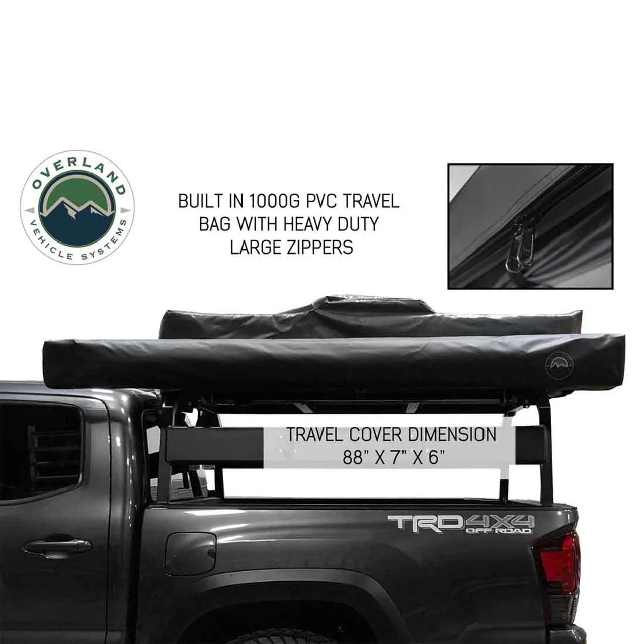 Overland Vehicle Systems HD Nomadic 270 Awning & Wall 1,2,3 & Brackets - Image 14