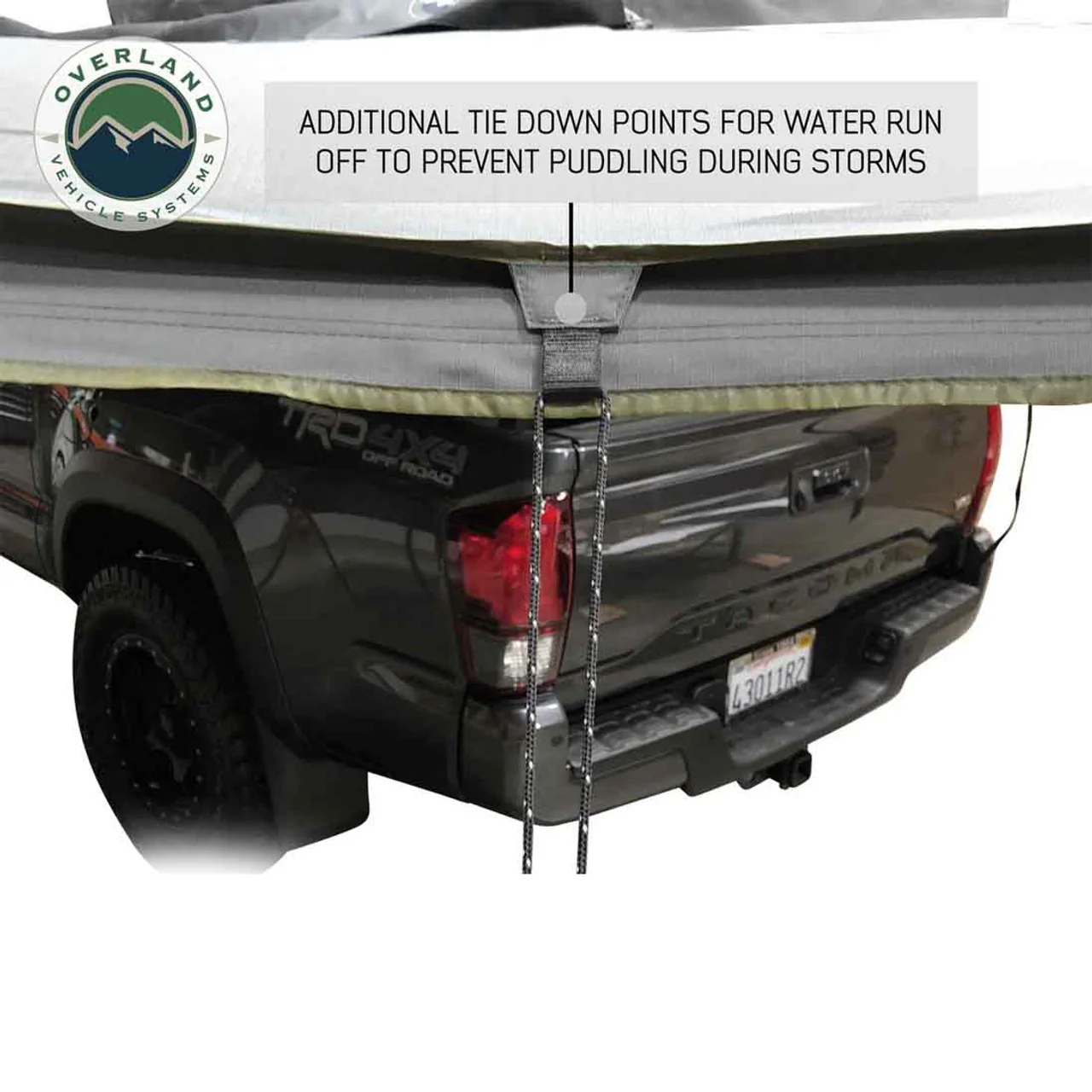 Overland Vehicle Systems HD Nomadic 270 Awning & Wall 1,2,3 & Brackets - Image 3