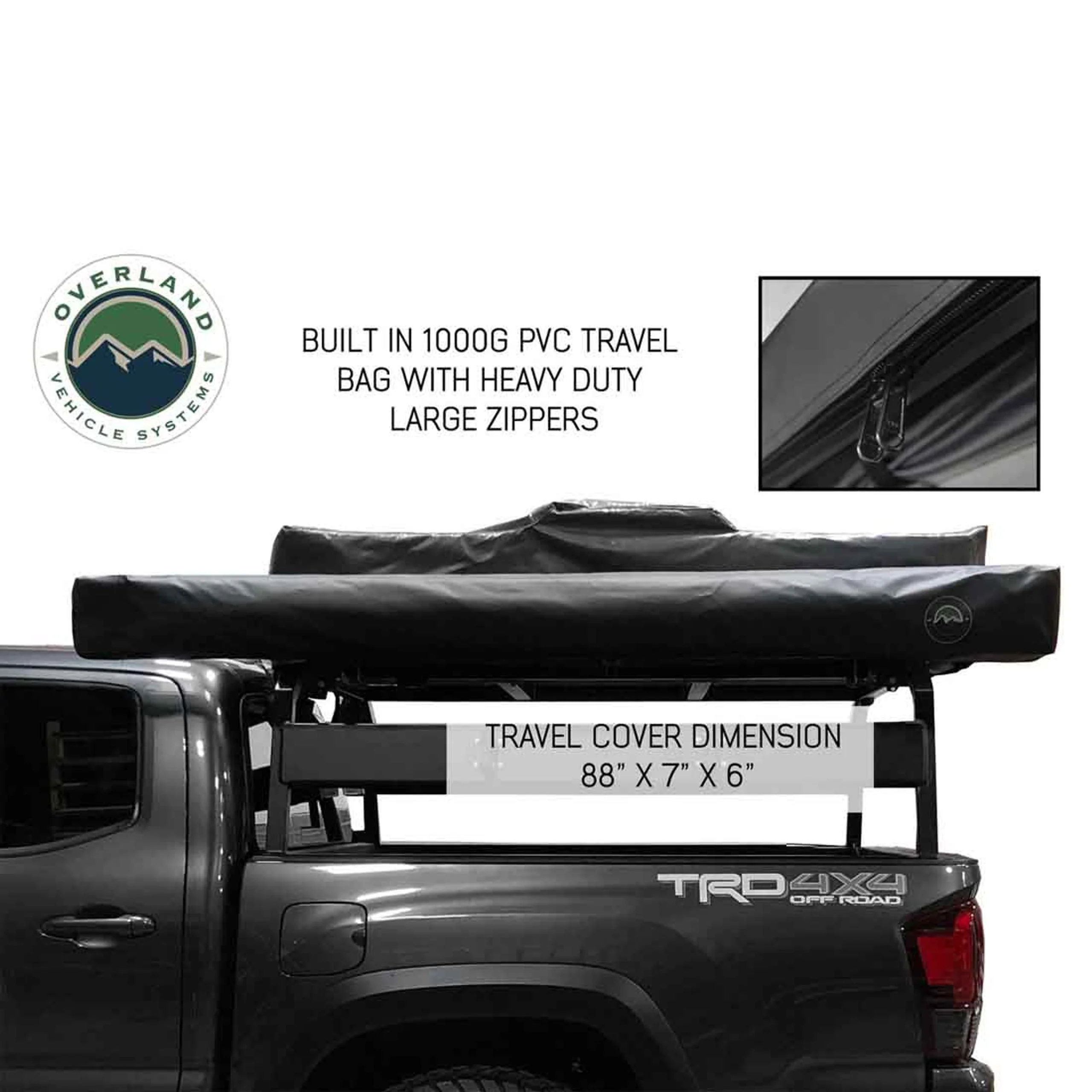 Overland Vehicle Systems HD Nomadic 270 Degree Awning & Wall 1, 2, & 3 - Image 14
