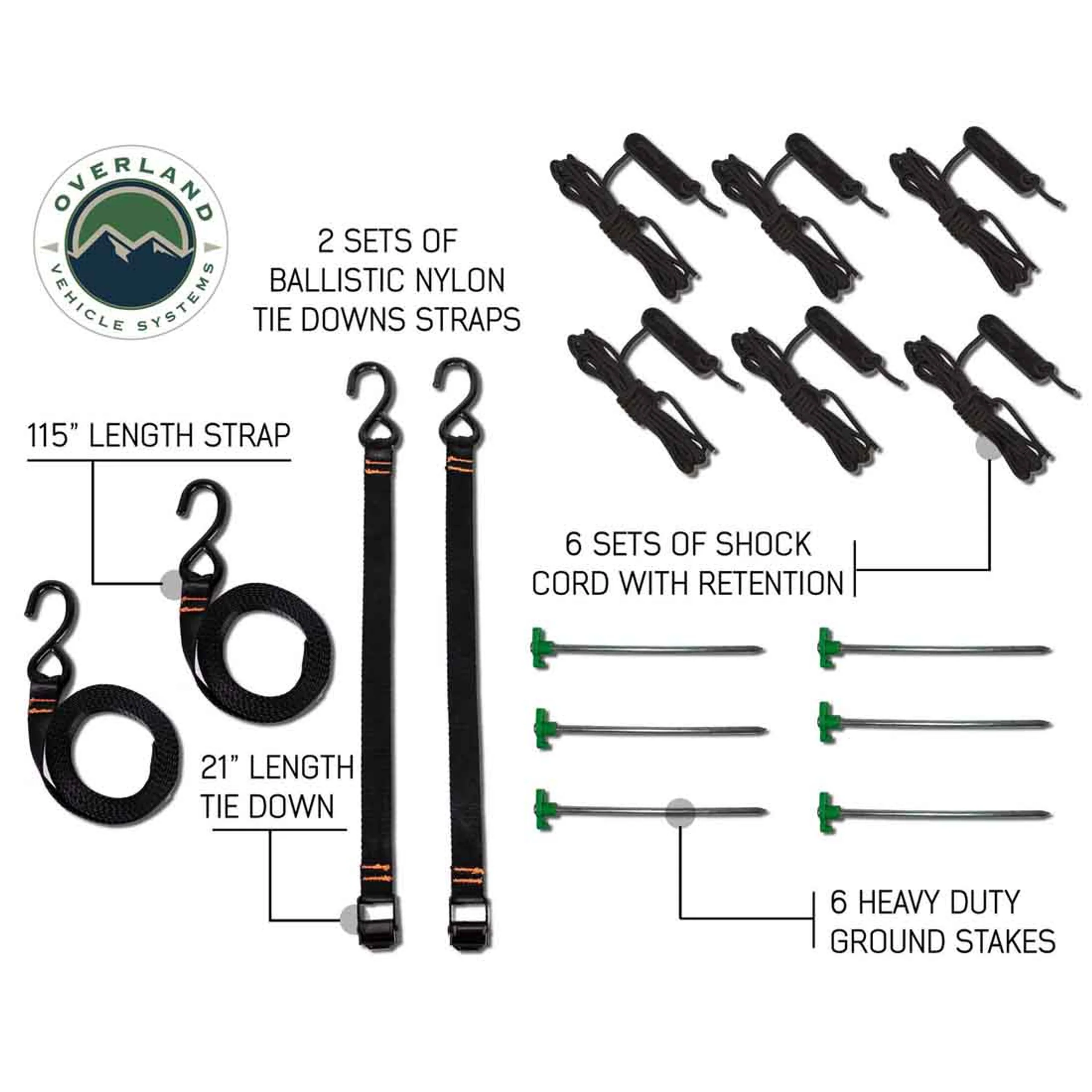 Overland Vehicle Systems HD Nomadic 270 Degree Awning & Wall 1, 2, & 3 - Image 16