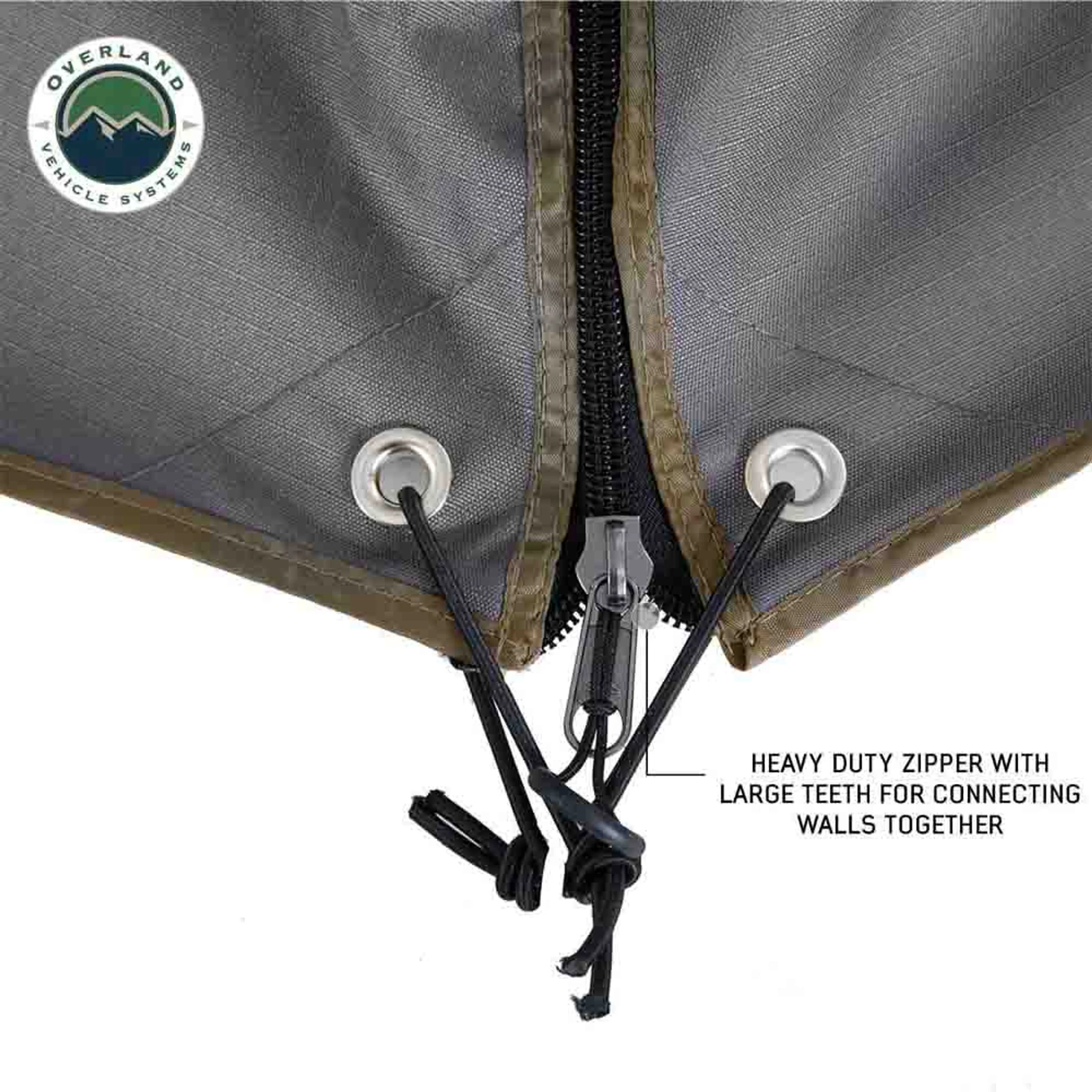Overland Vehicle Systems HD Nomadic 270 Degree Awning Wall 2 with Window - Image 7