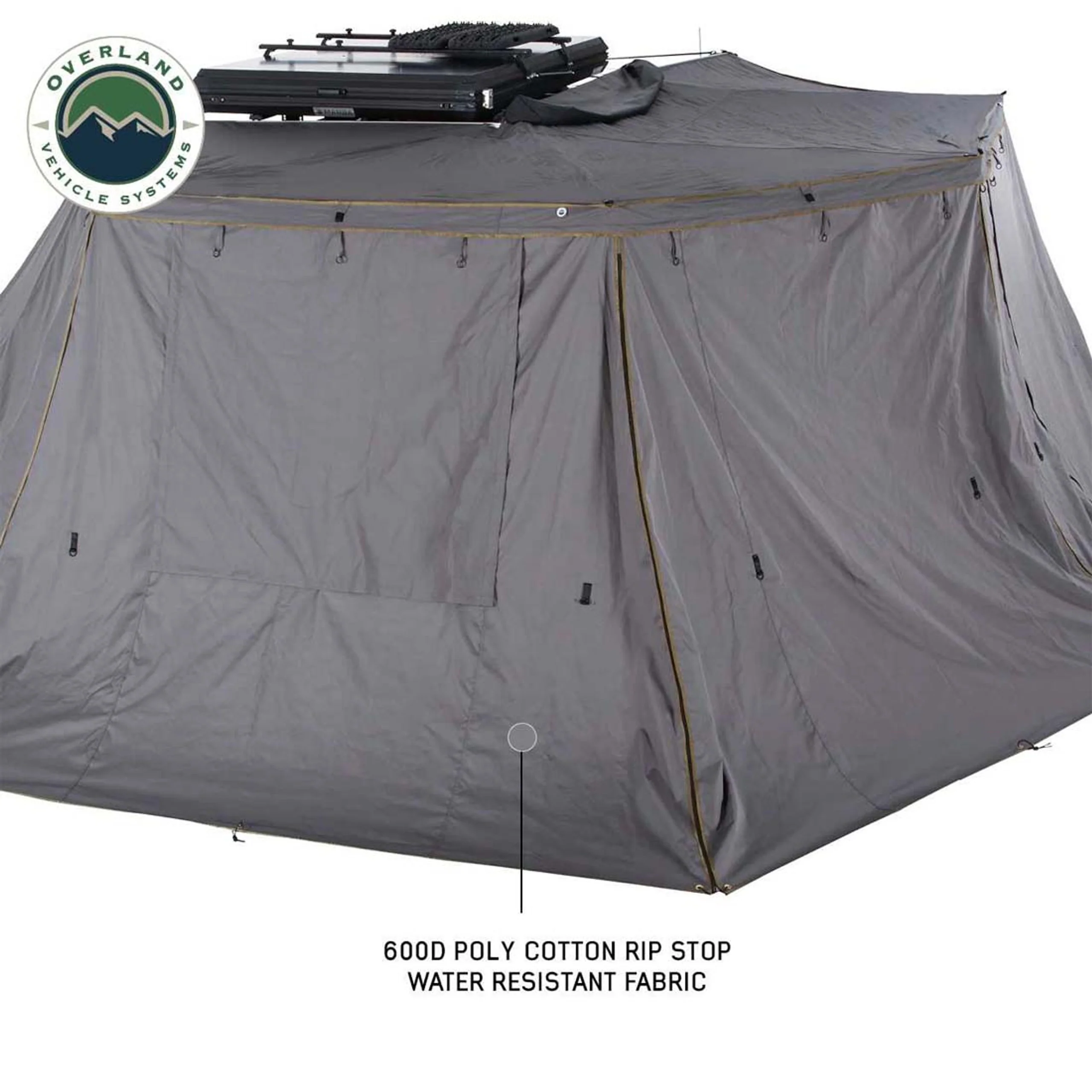 Overland Vehicle Systems HD Nomadic 270 Degree Awning Wall W/Window - Image 10