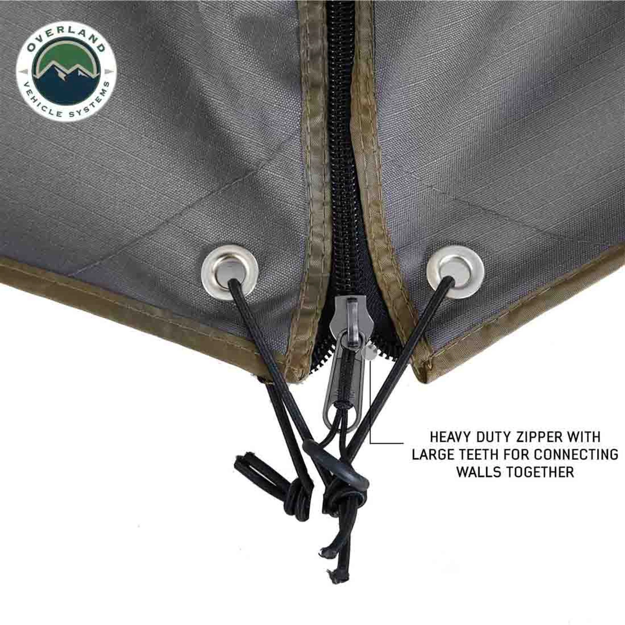 Overland Vehicle Systems HD Nomadic 270 Degree Awning Wall W/Window - Image 6