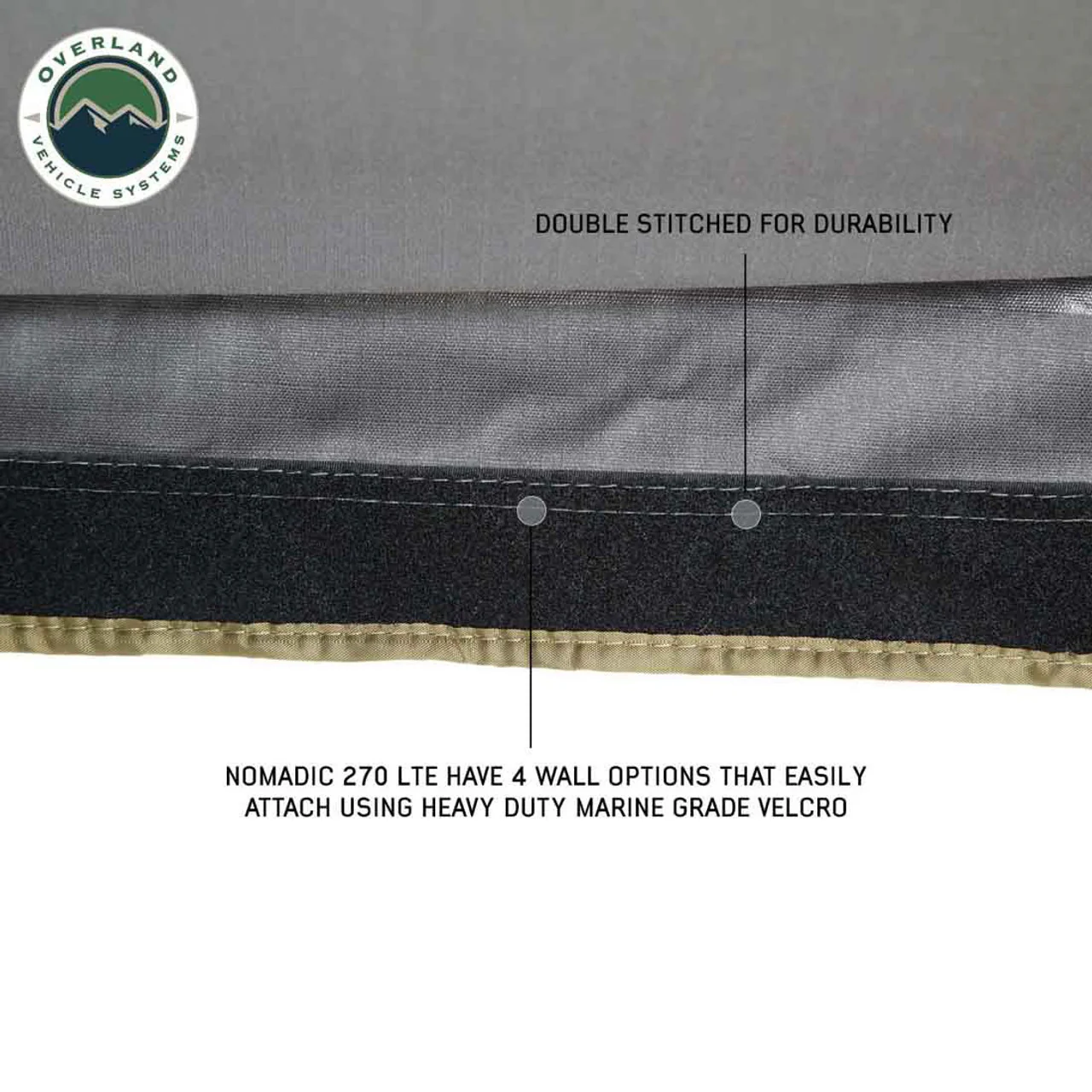 Overland Vehicle Systems HD Nomadic 270 LTE Awning - Image 13