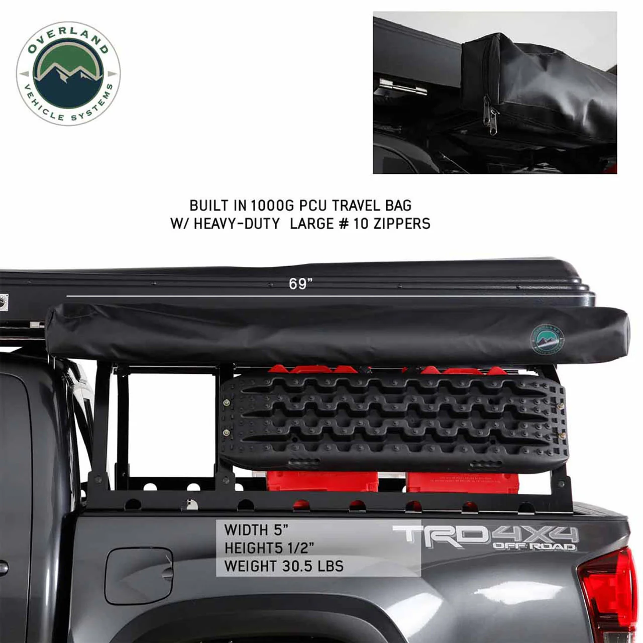 Overland Vehicle Systems HD Nomadic 270 LTE Awning - Image 20