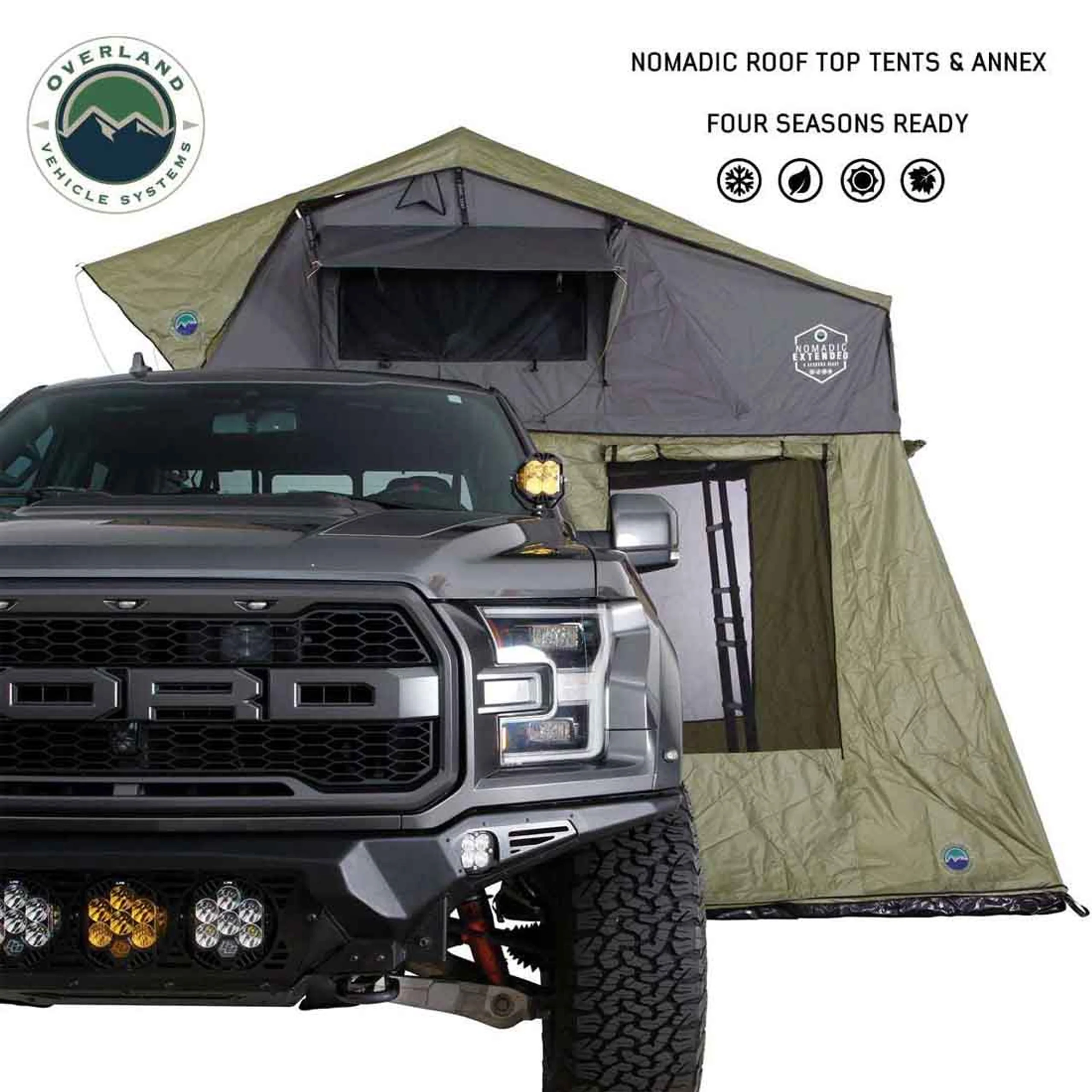 Overland Vehicle Systems HD Nomadic 3 Roof Top Tent - Image 9