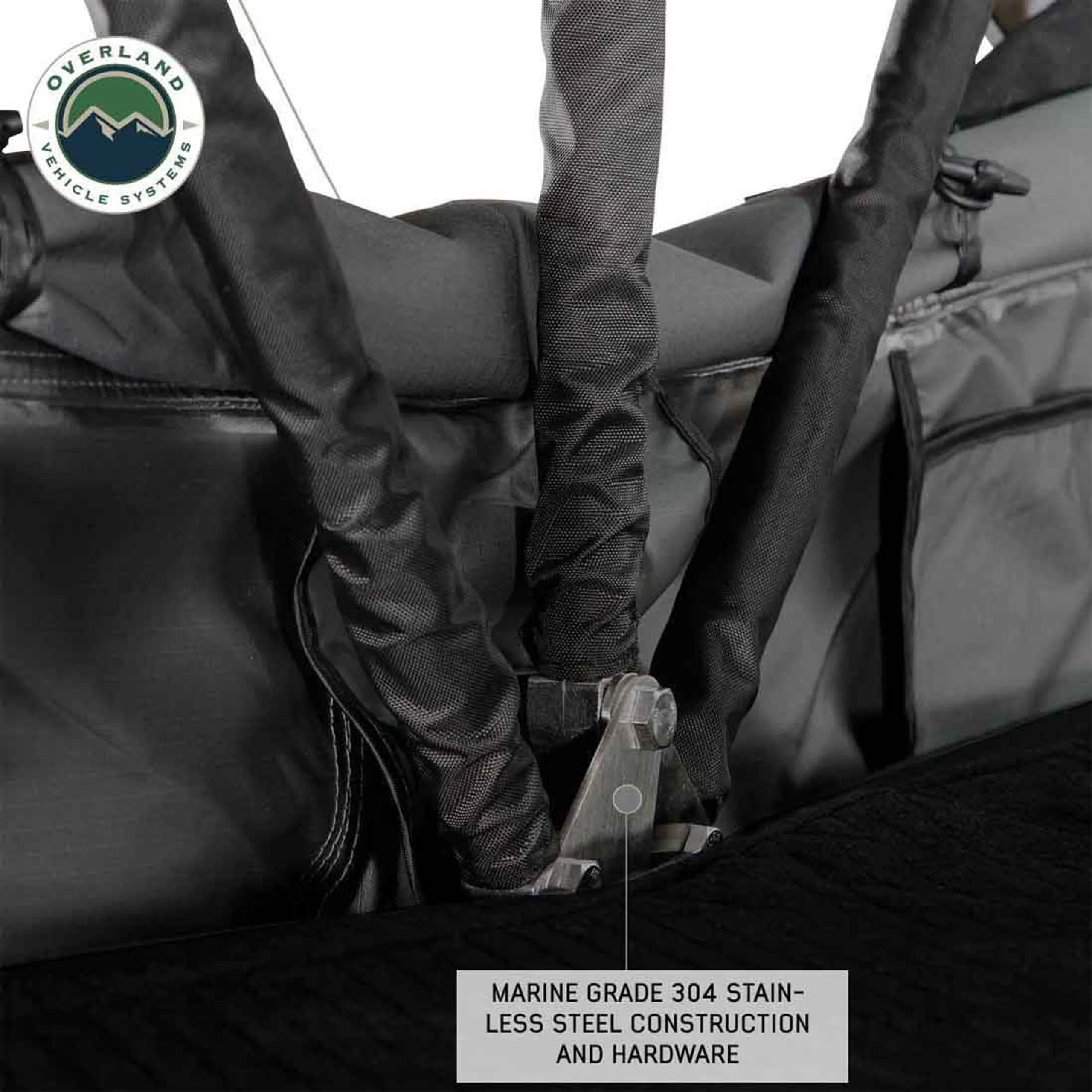 Overland Vehicle Systems HD Nomadic 3 Standard Soft Shell Roof Top Tent - Image 13