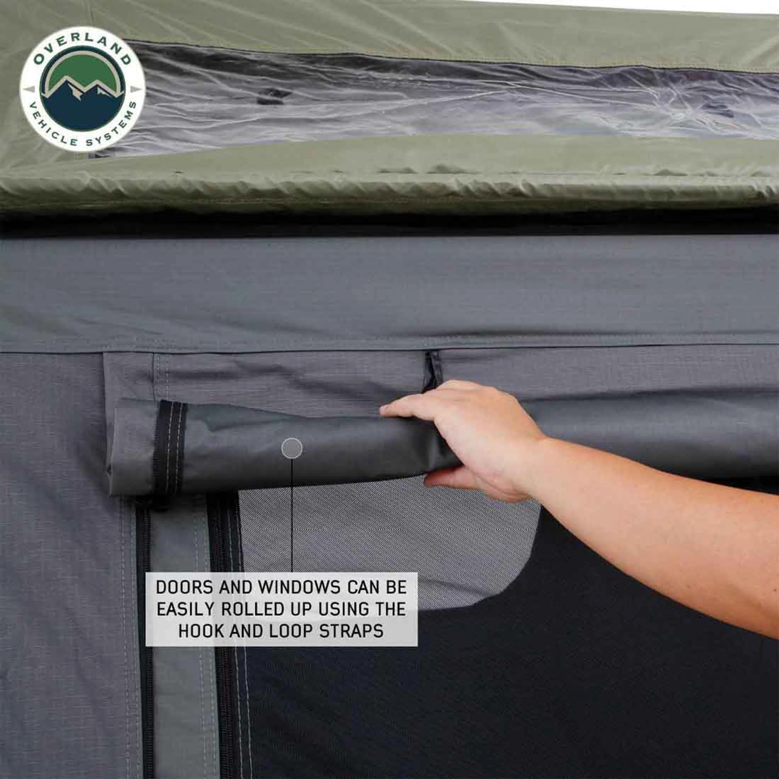 Overland Vehicle Systems HD Nomadic 3 Standard Soft Shell Roof Top Tent - Image 9