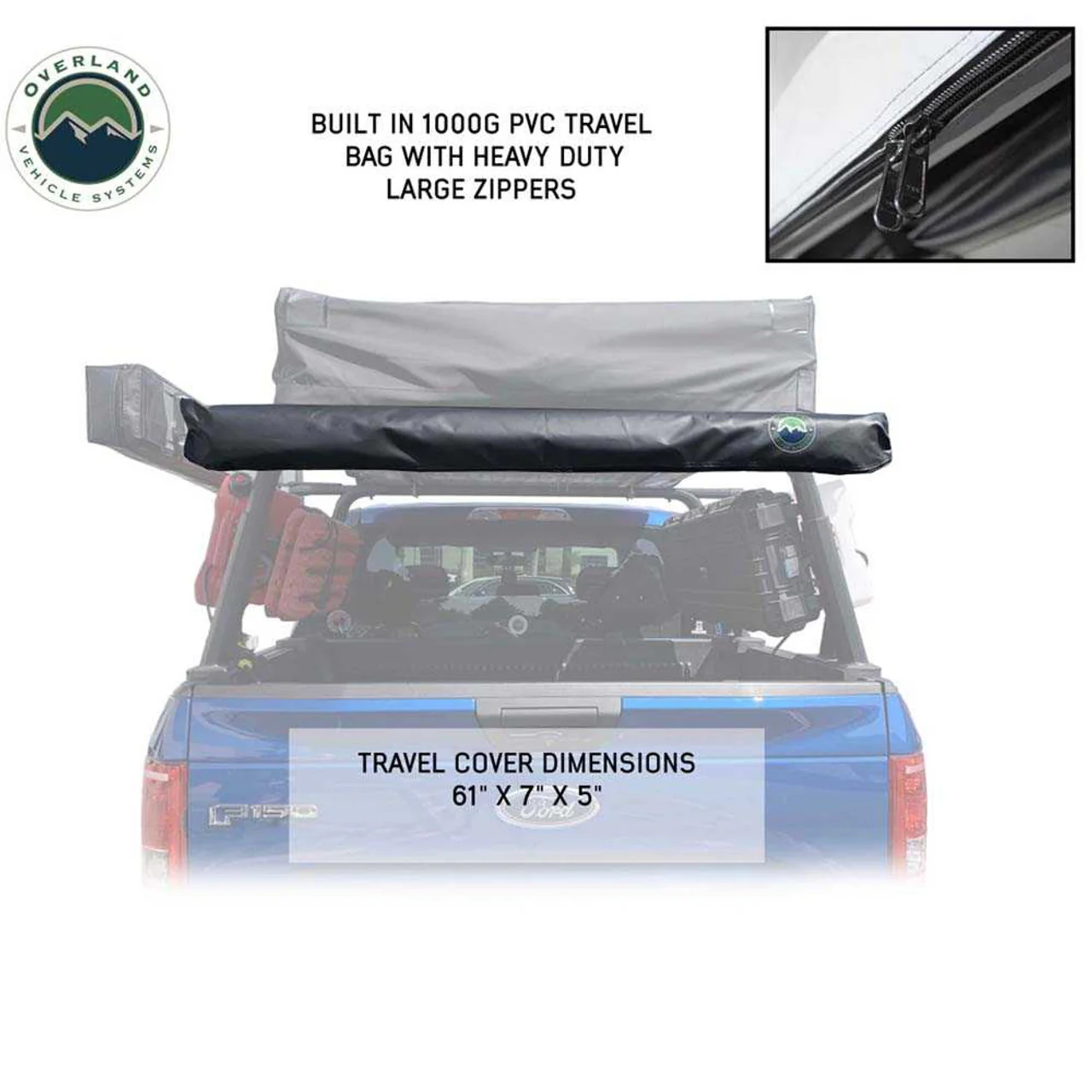 Overland Vehicle Systems HD Nomadic 4.5' Awning - Image 8