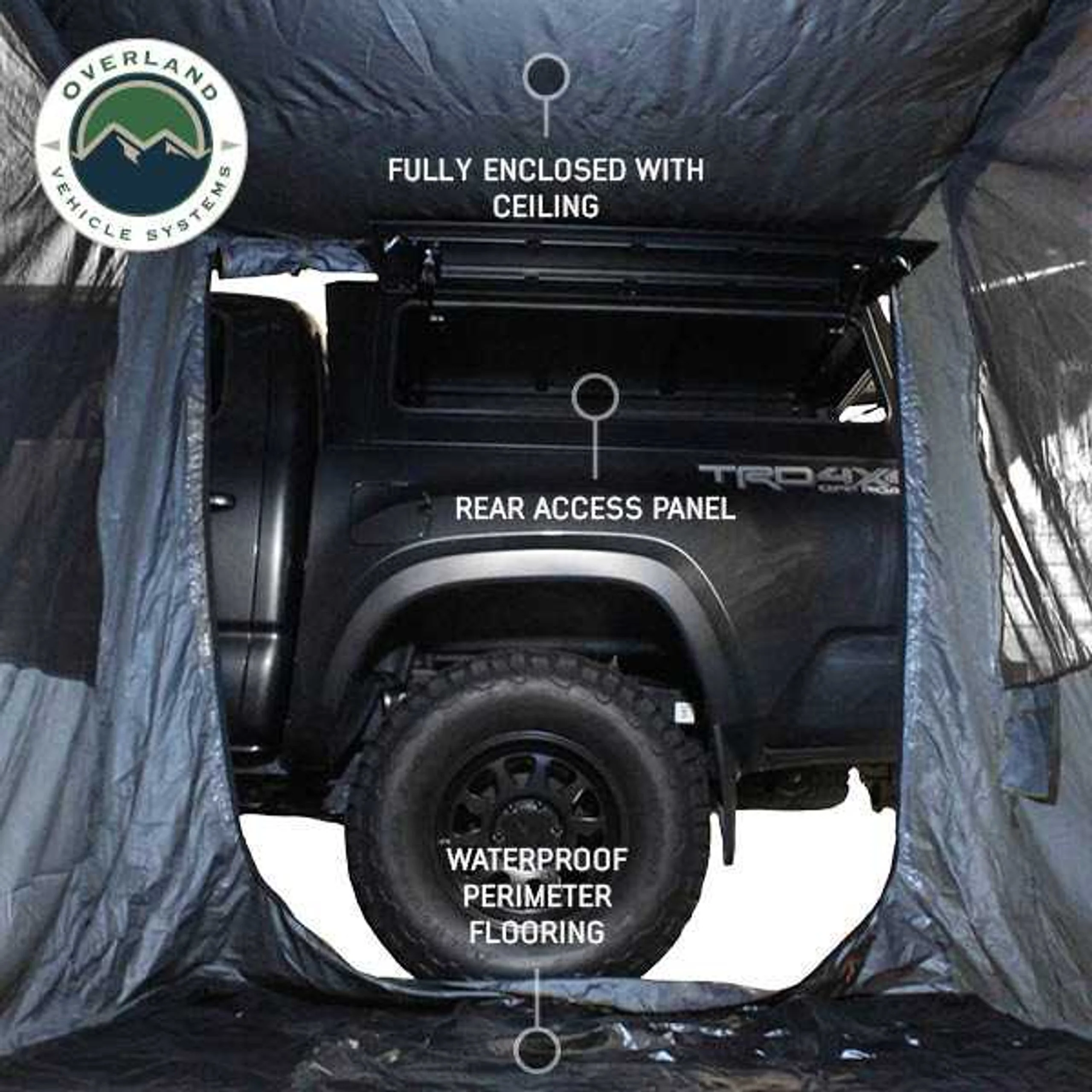 Overland Vehicle Systems HD Nomadic Awning Room Enclosure - Image 12
