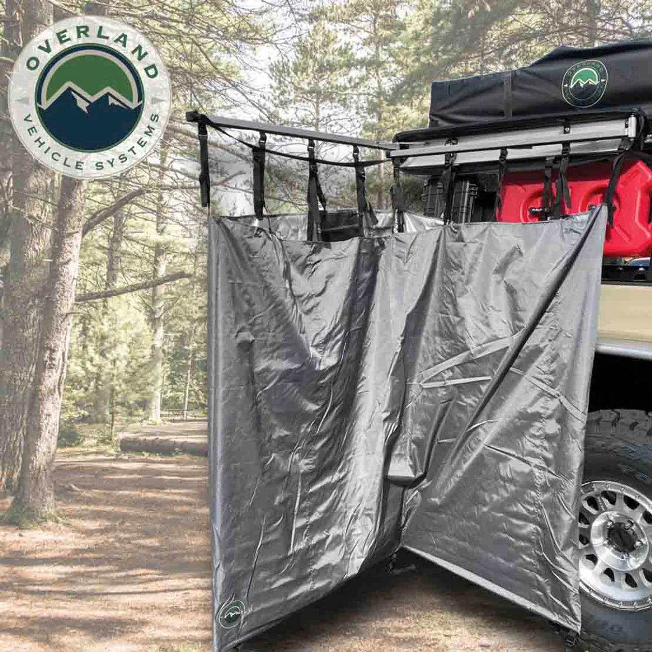 Overland Vehicle Systems HD Nomadic Car-Side Shower Room - Image 10