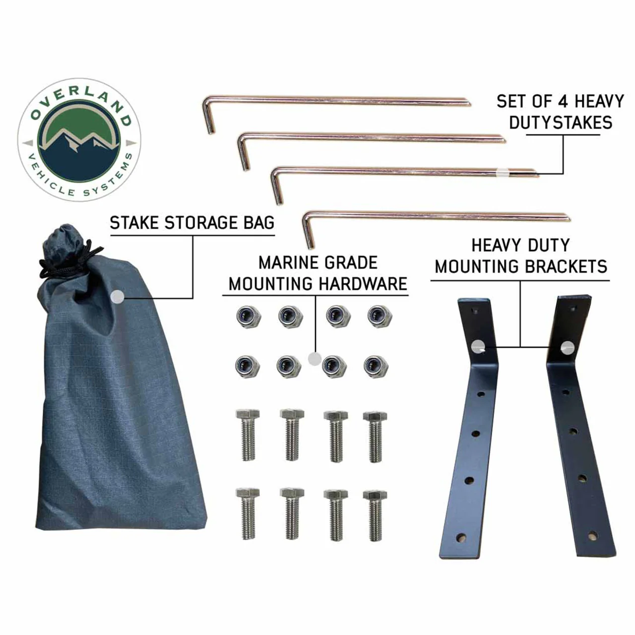 Overland Vehicle Systems HD Nomadic Car-Side Shower Room - Image 12