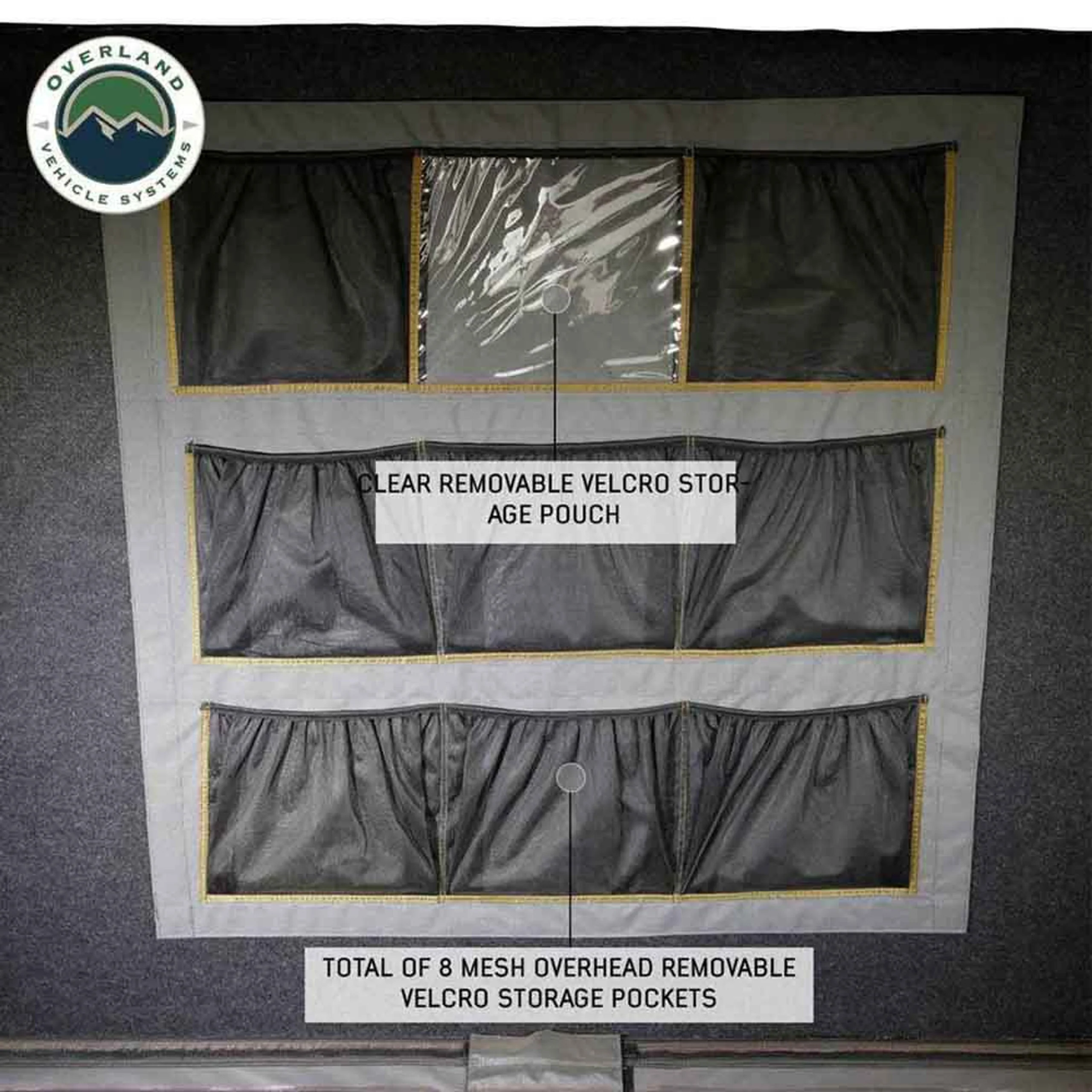Overland Vehicle Systems HD Sidewinder Side Load Aluminum Hard Shell Roof Top Tent - Image 15