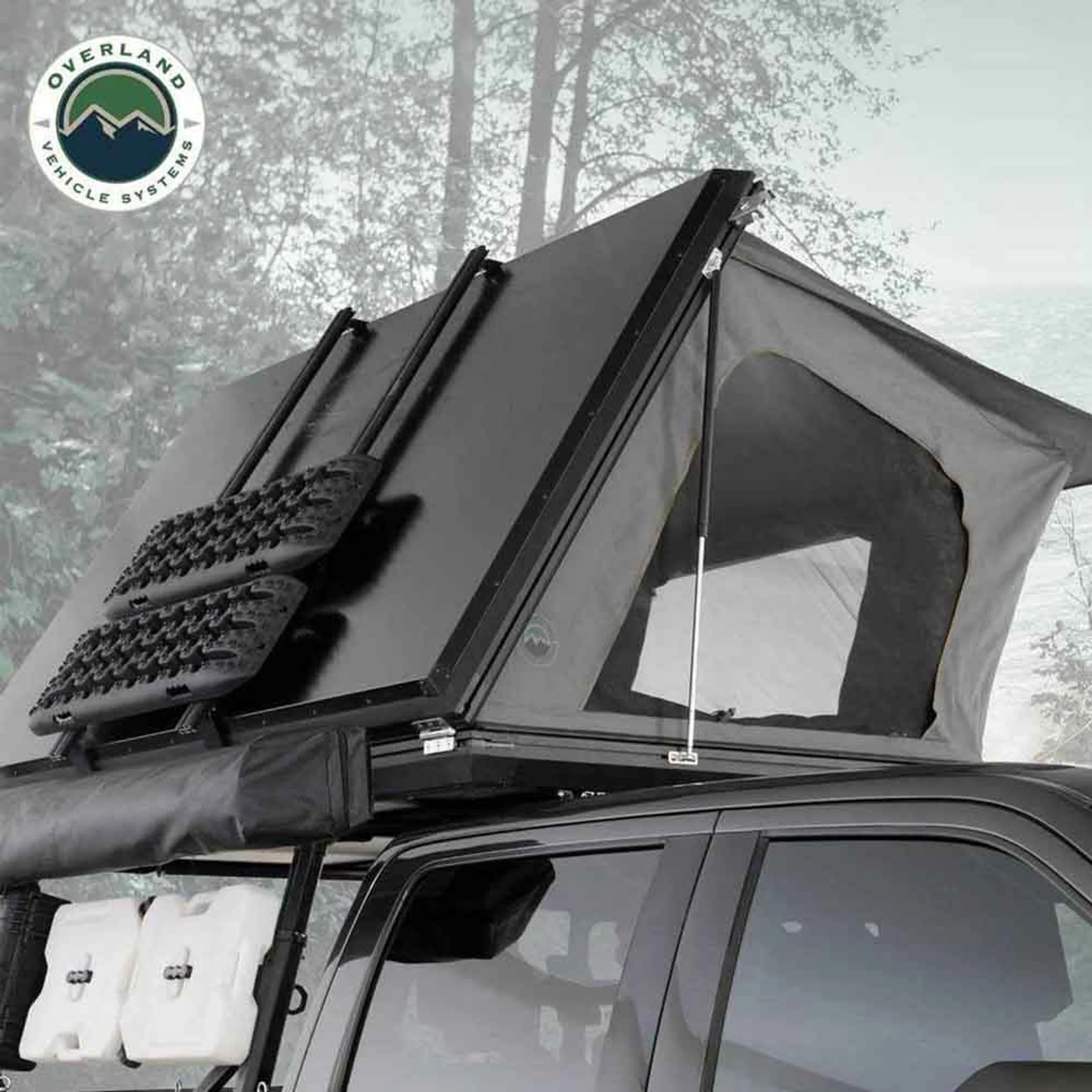 Overland Vehicle Systems HD Sidewinder Side Load Aluminum Hard Shell Roof Top Tent - Image 19