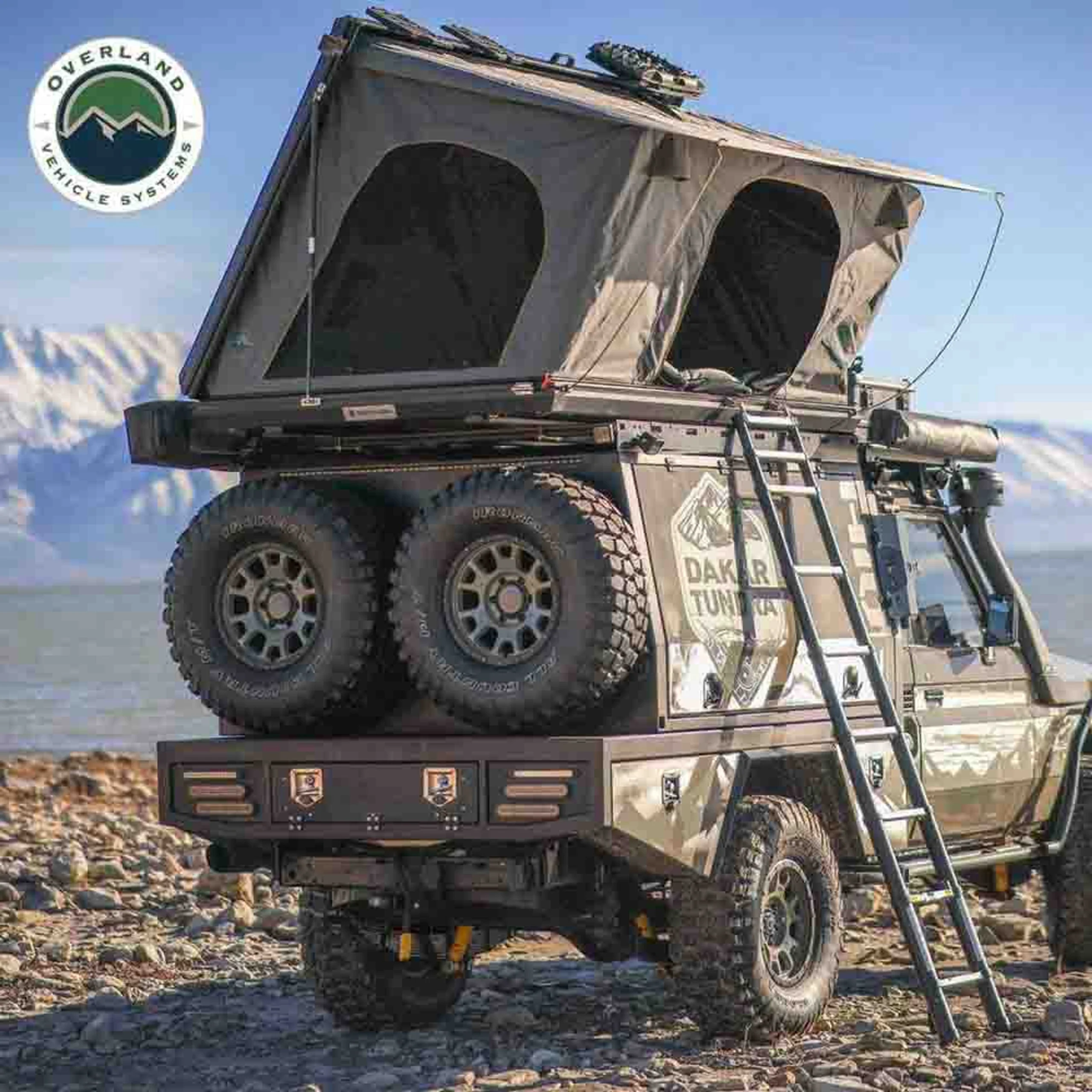 Overland Vehicle Systems HD Sidewinder Side Load Aluminum Hard Shell Roof Top Tent - Image 20