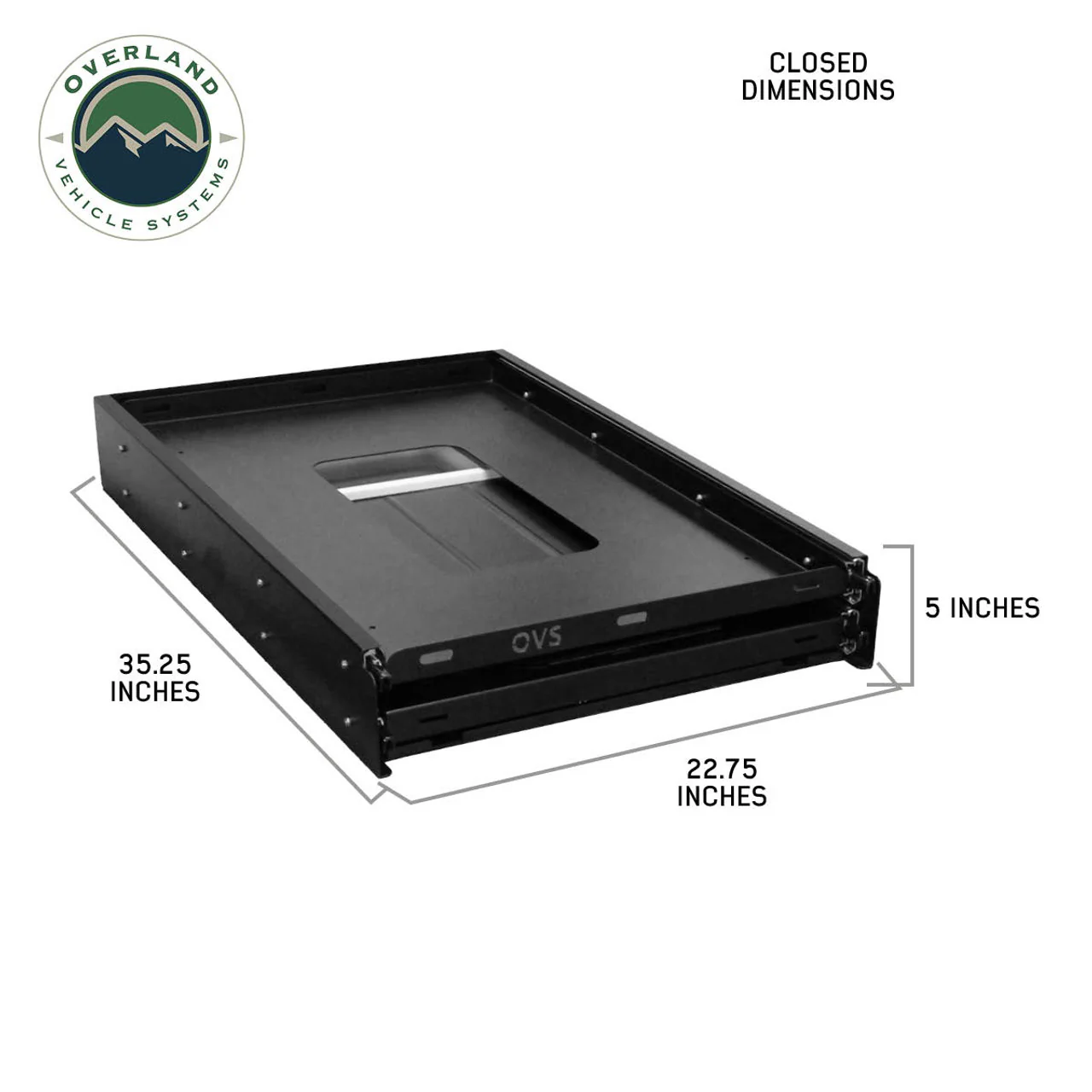 Overland Vehicle Systems Large Refrigerator Tray And Sink Slide - Image 5