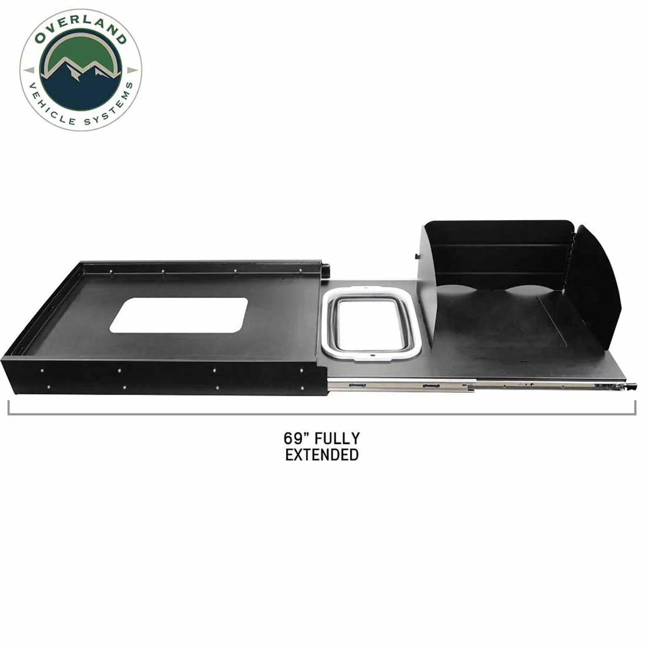 Overland Vehicle Systems Large Refrigerator Tray And Sink Slide - Image 9