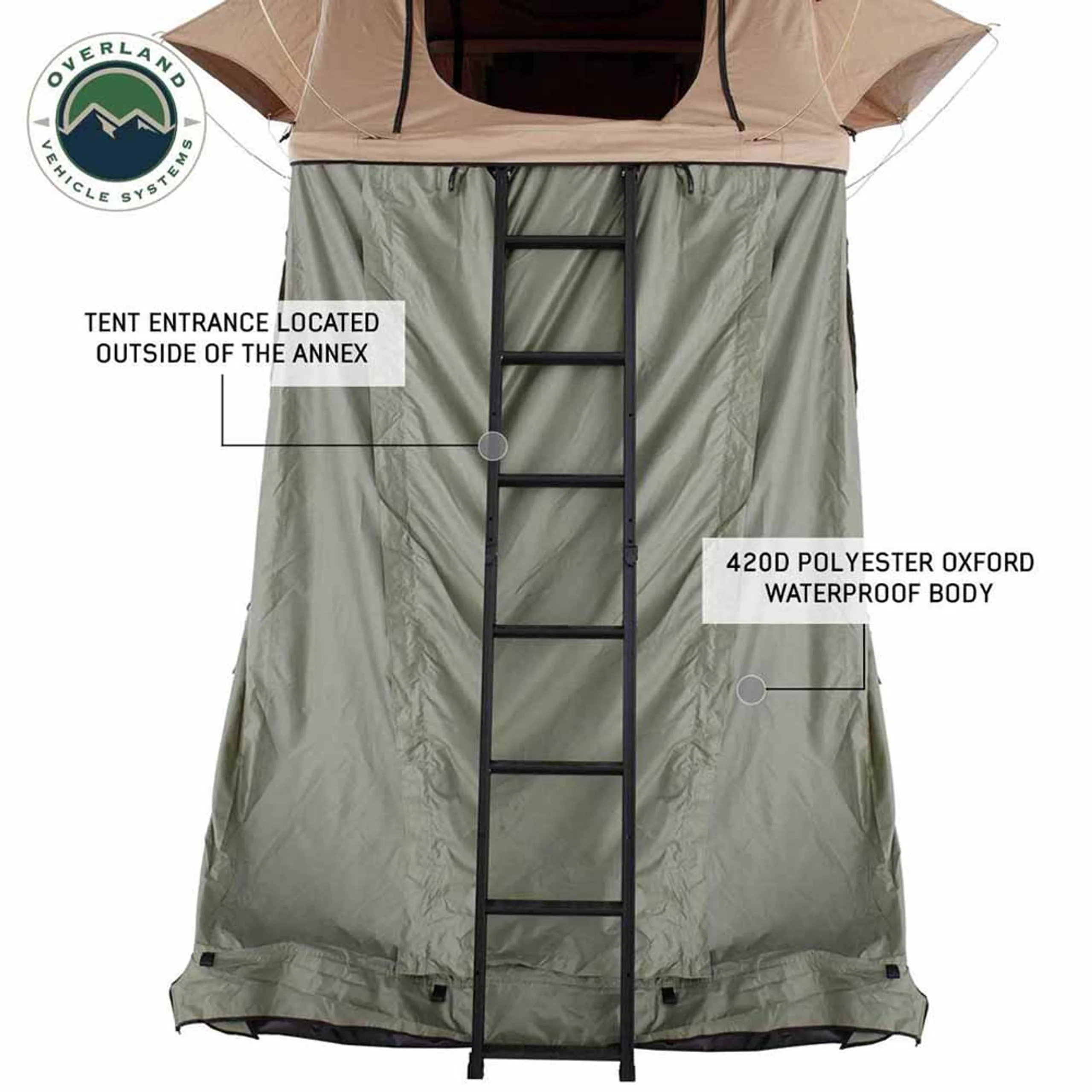 Overland Vehicle Systems LD TMBK Roof Top Tent - Image 6