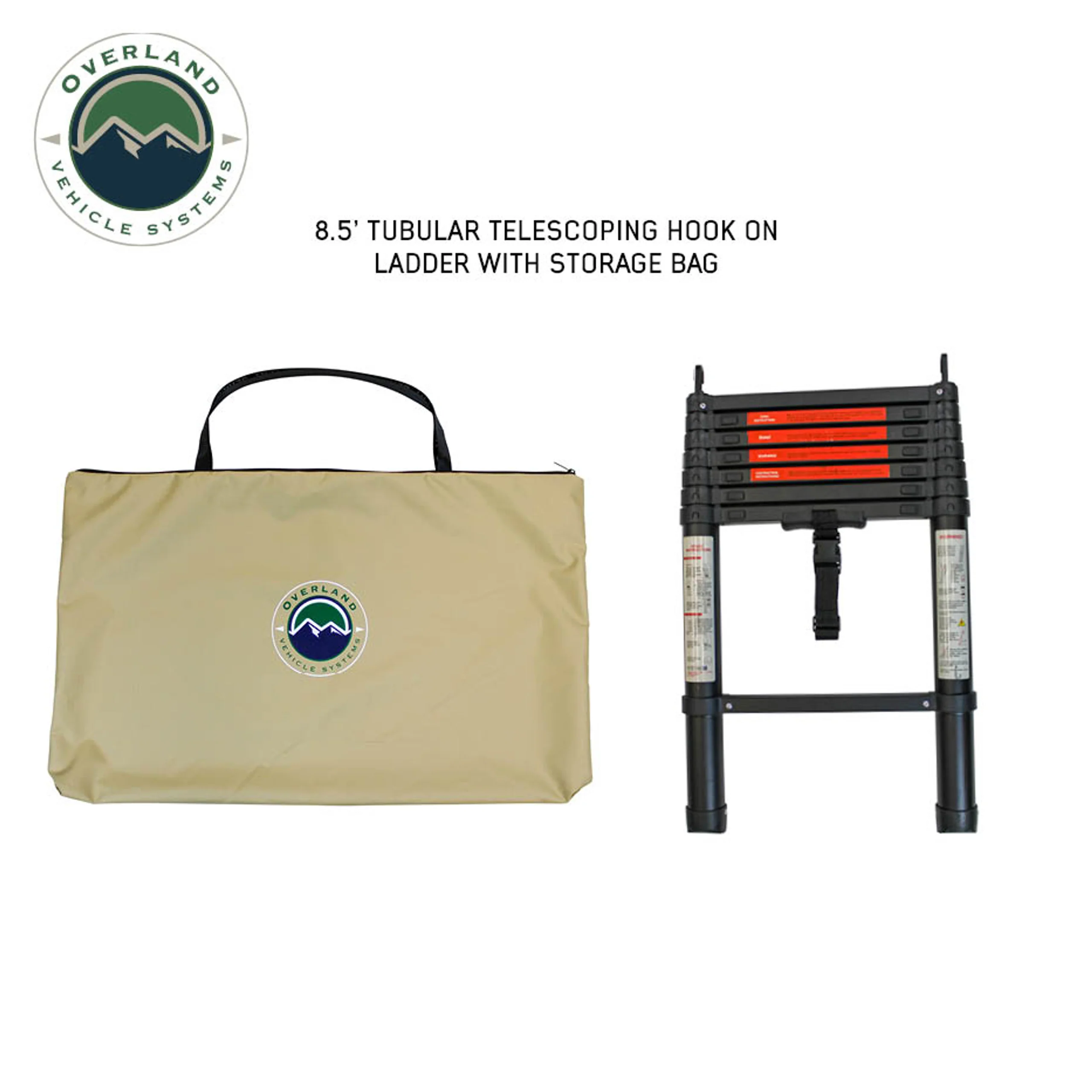 Overland Vehicle Systems LD TMON Clamshell Aluminum Hard Shell Roof Top Tent - Image 12