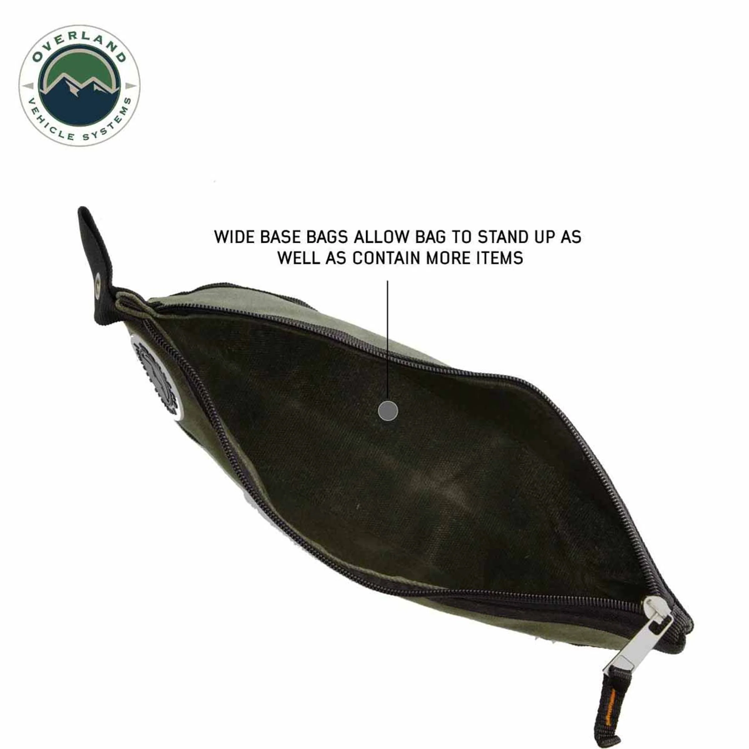 Overland Vehicle Systems Small/Medium Size 3 Bag Set of Storage Bags #12 Waxed Canvas - Image 7