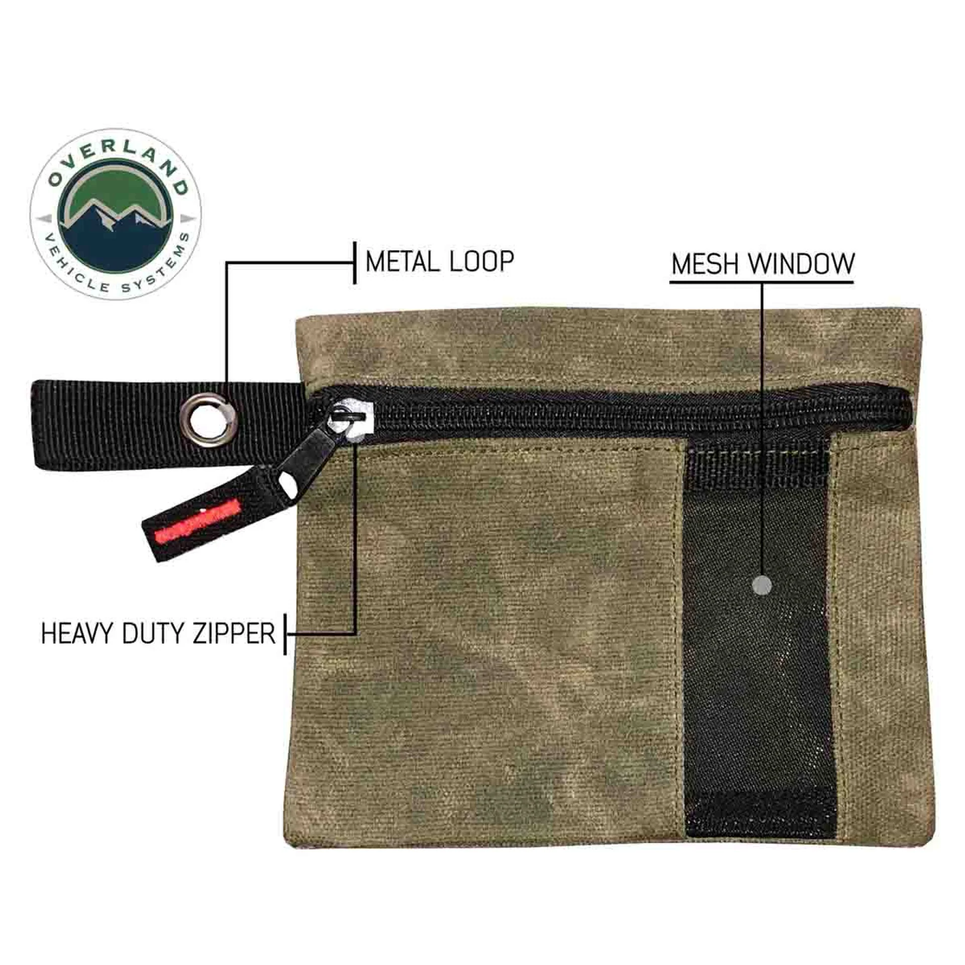 Overland Vehicle Systems Small Size 3 Bag Set of Storage Bags #12 Waxed Canvas - Image 4