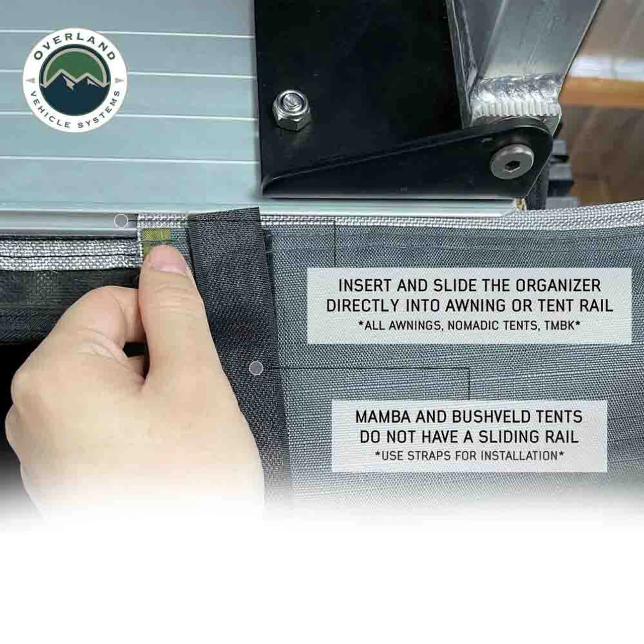 Overland Vehicle Systems Tent & Awning Organizer Storage - Image 3