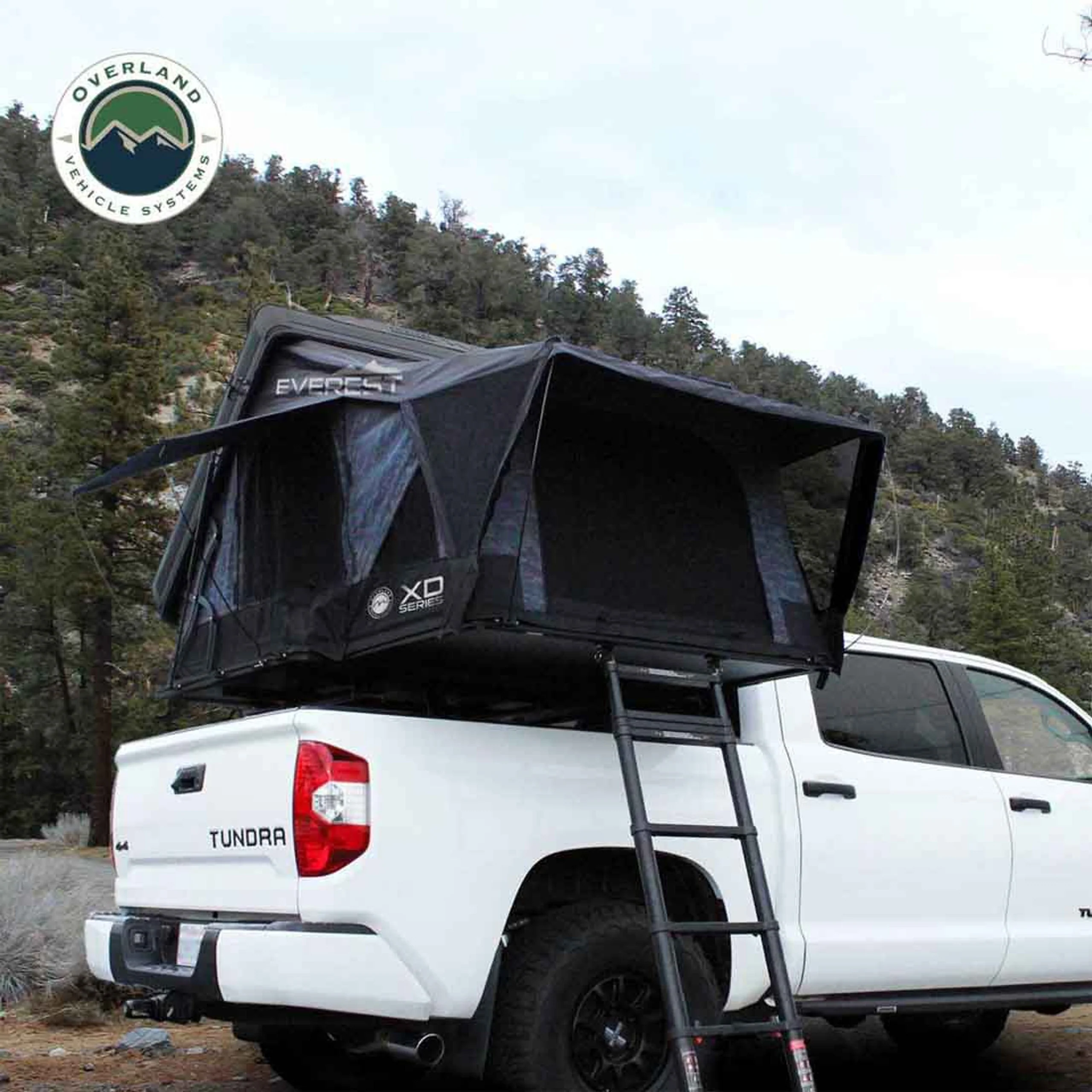 Overland Vehicle Systems XD Everest Cantilever Aluminum Hard Shell Roof Top Tent - Image 13