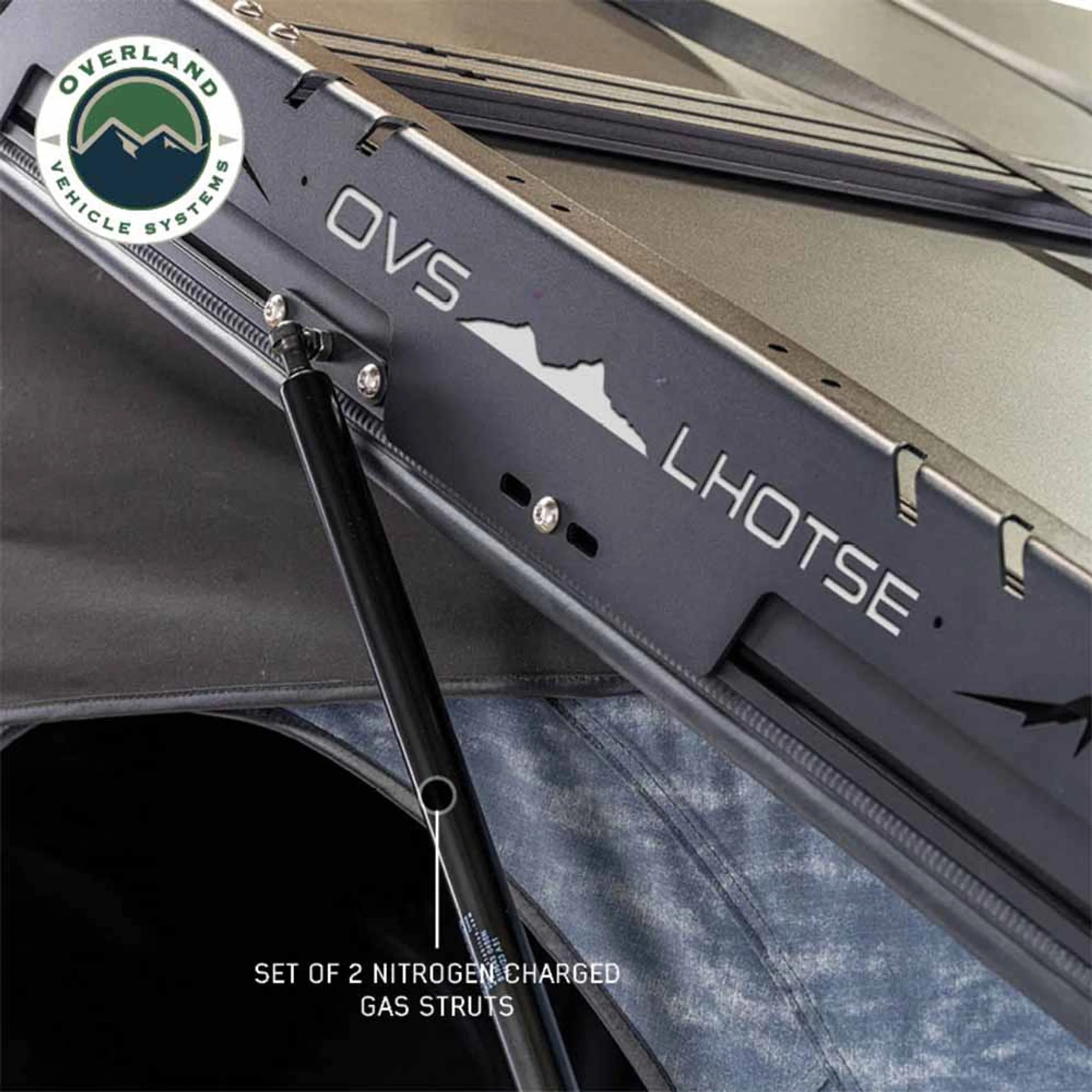 Overland Vehicle Systems XD Lhotse Clam Shell Aluminum Hard Shell Roof Top Tent - Image 9