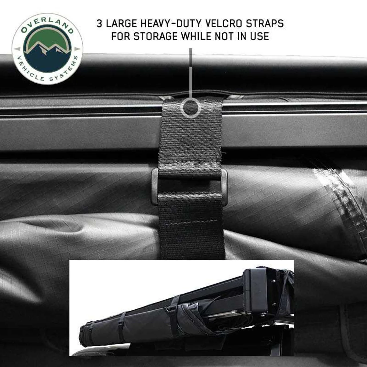 Overland Vehicle Systems XD Nomadic Black Out 270 Degree Awning w/ Lights - Image 13