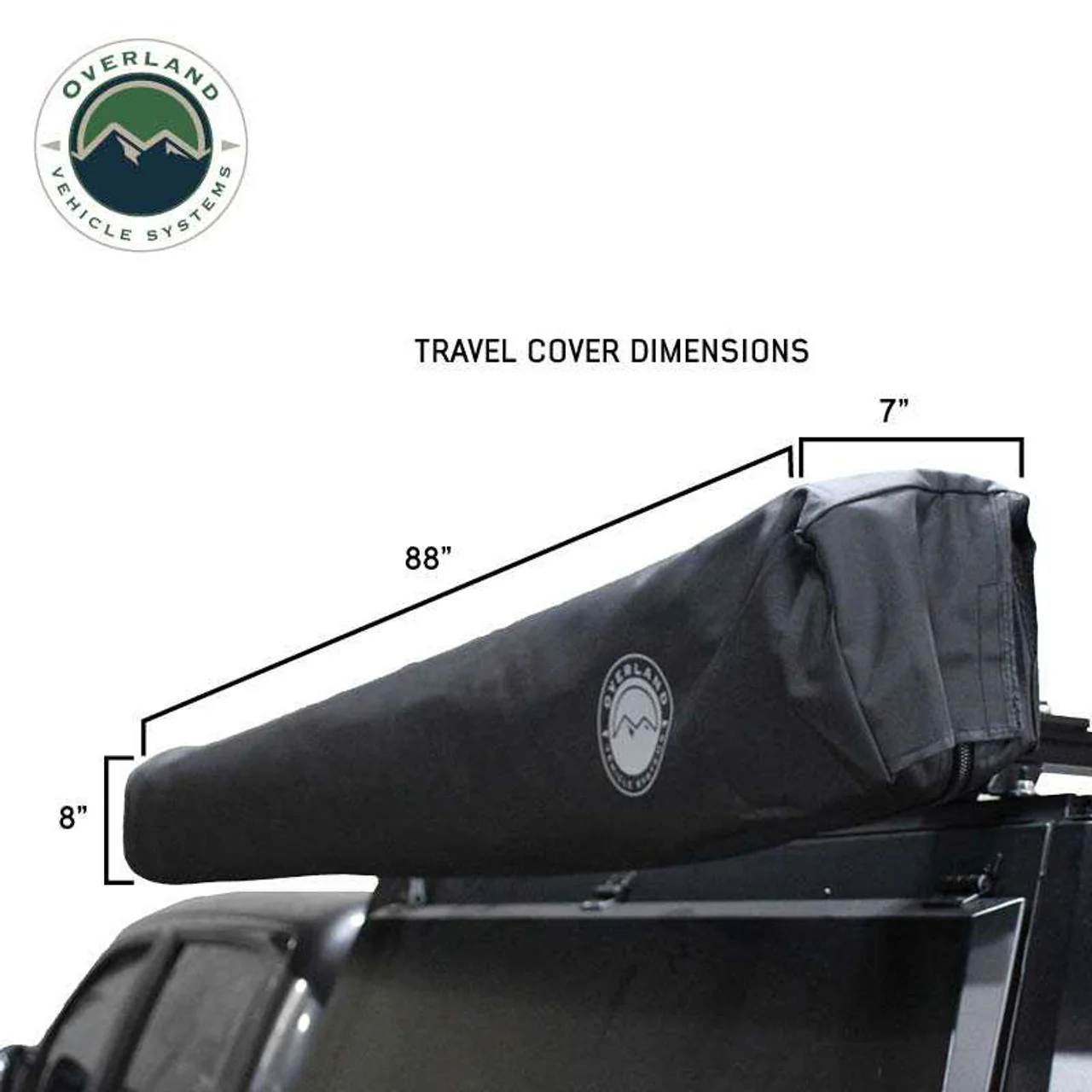 Overland Vehicle Systems XD Nomadic Black Out 270 Degree Awning w/ Lights - Image 15