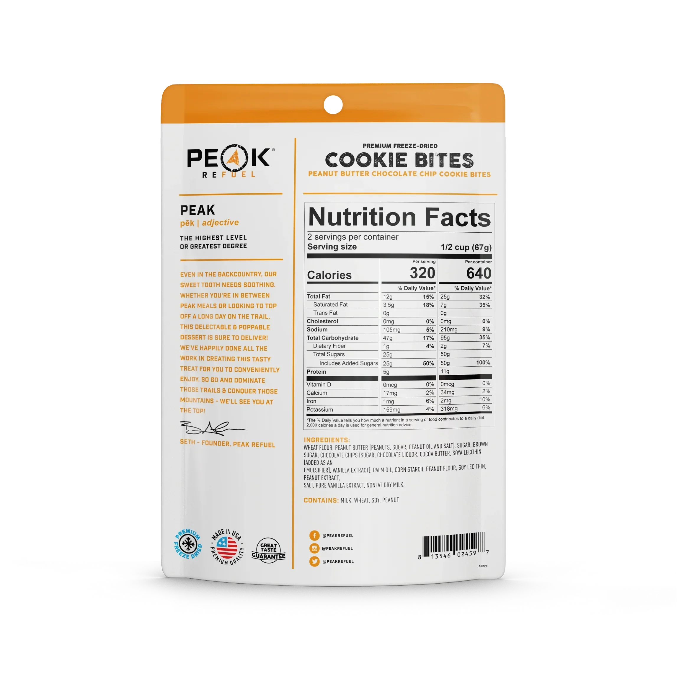 Peak Refuel Freeze-Dried Meals - Image 26