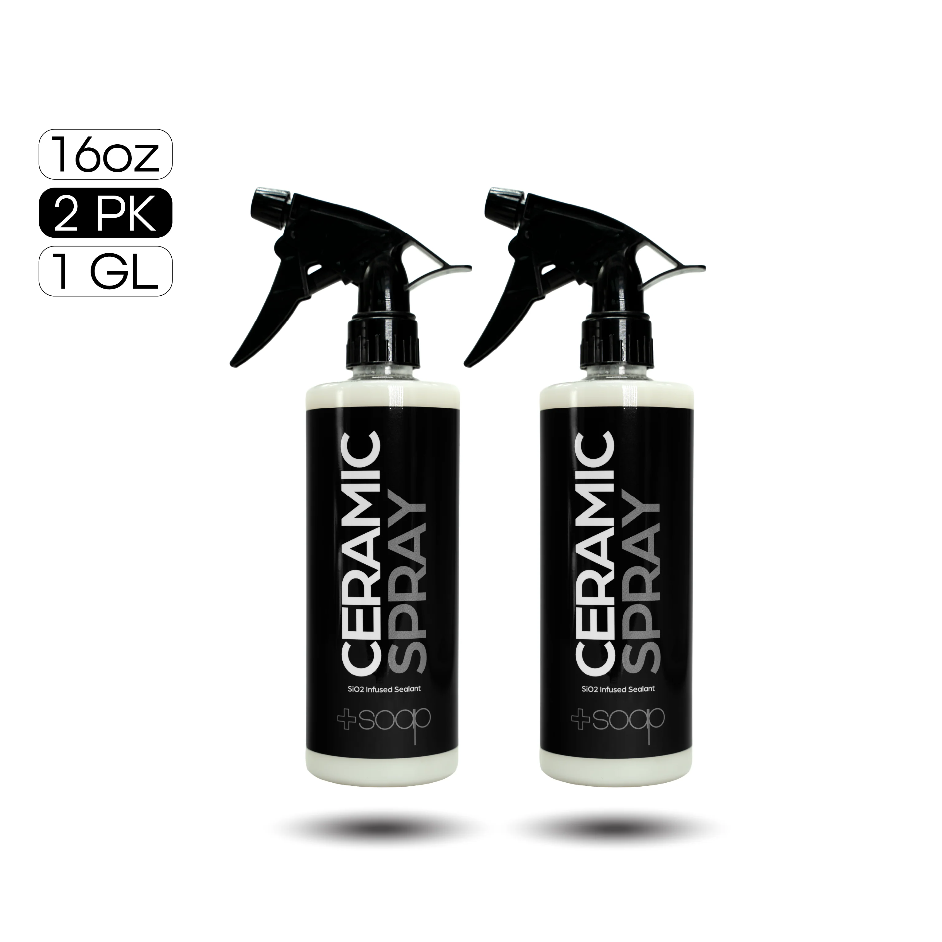 Plus Soap Ceramic Spray | (SiO₂ Hybrid Sealant) - Image 3