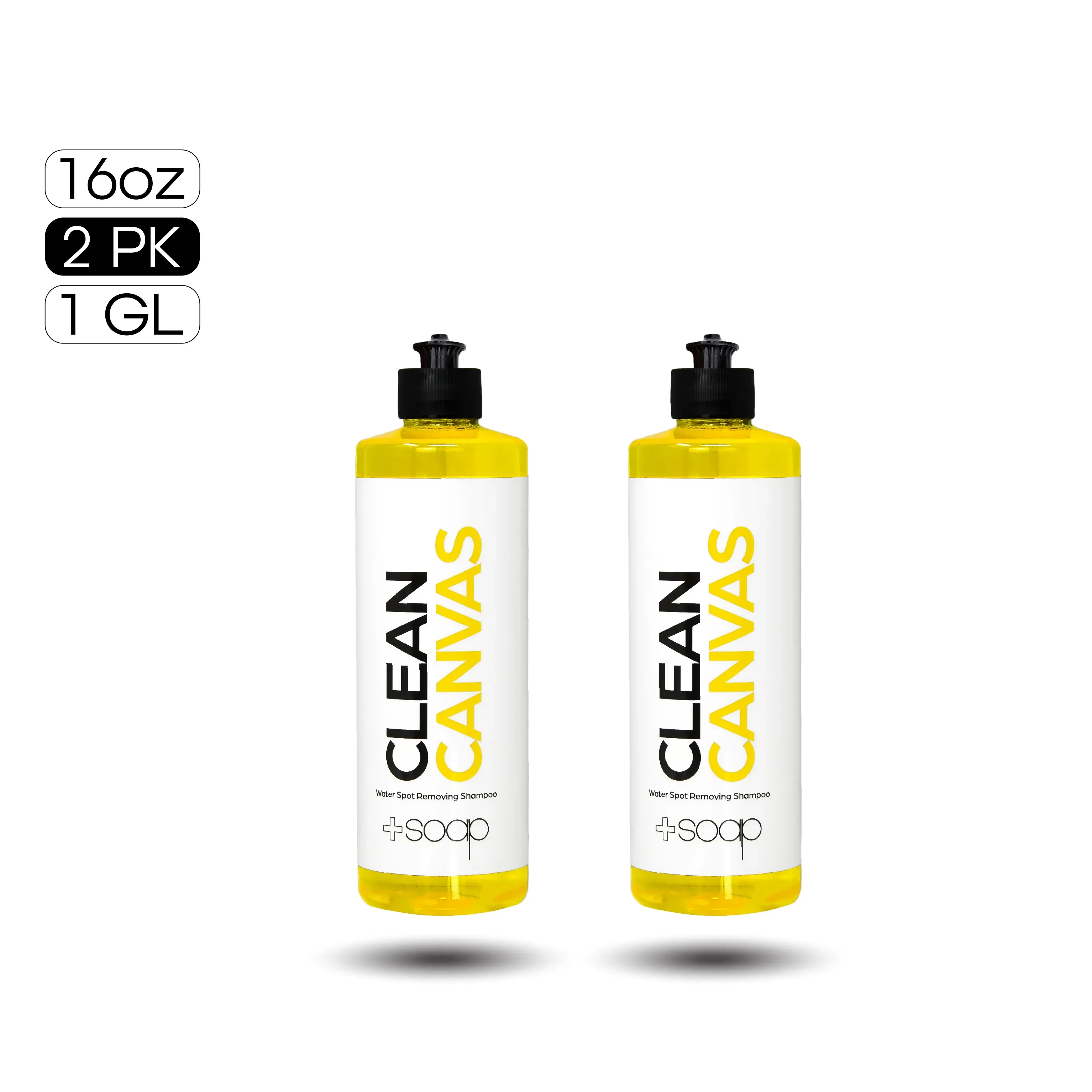 Plus Soap Clean Canvas | Car Wash Soap (Waterspot Remover) - Image 3