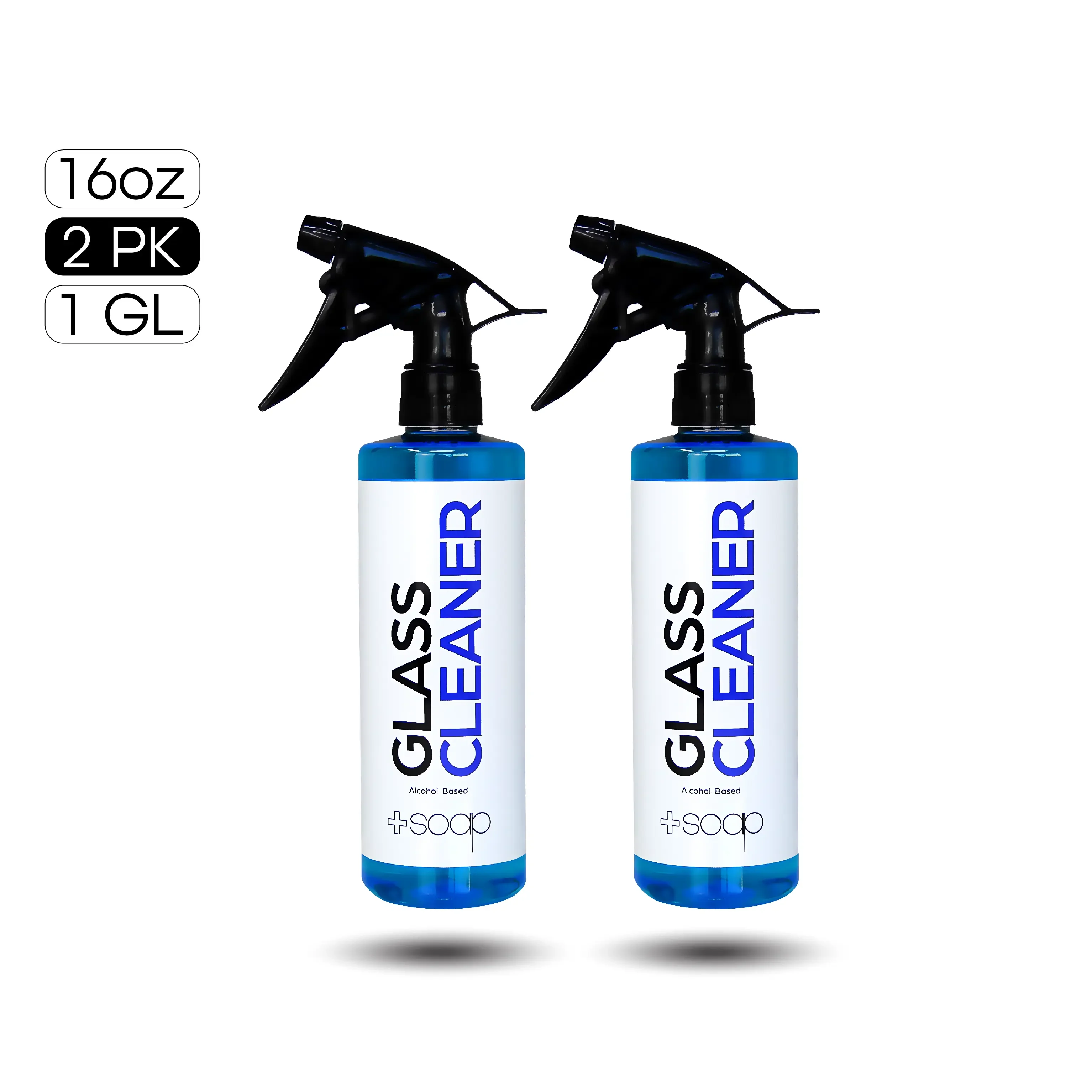Plus Soap Glass Cleaner | Streak-Free Formula - Image 3