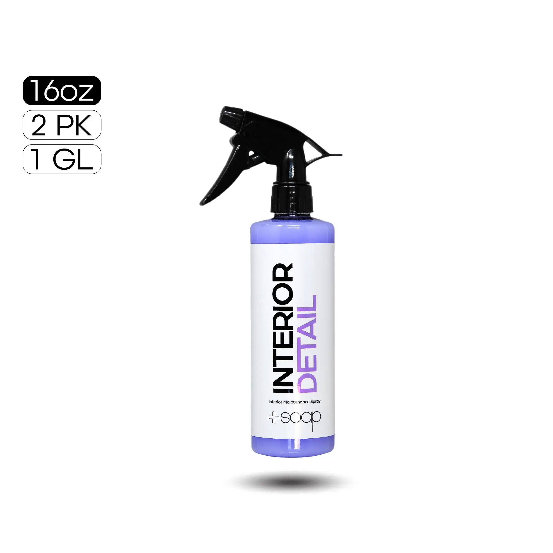 Plus Soap Interior Detail Spray | Dashboard & Trim Detailer - Image 2